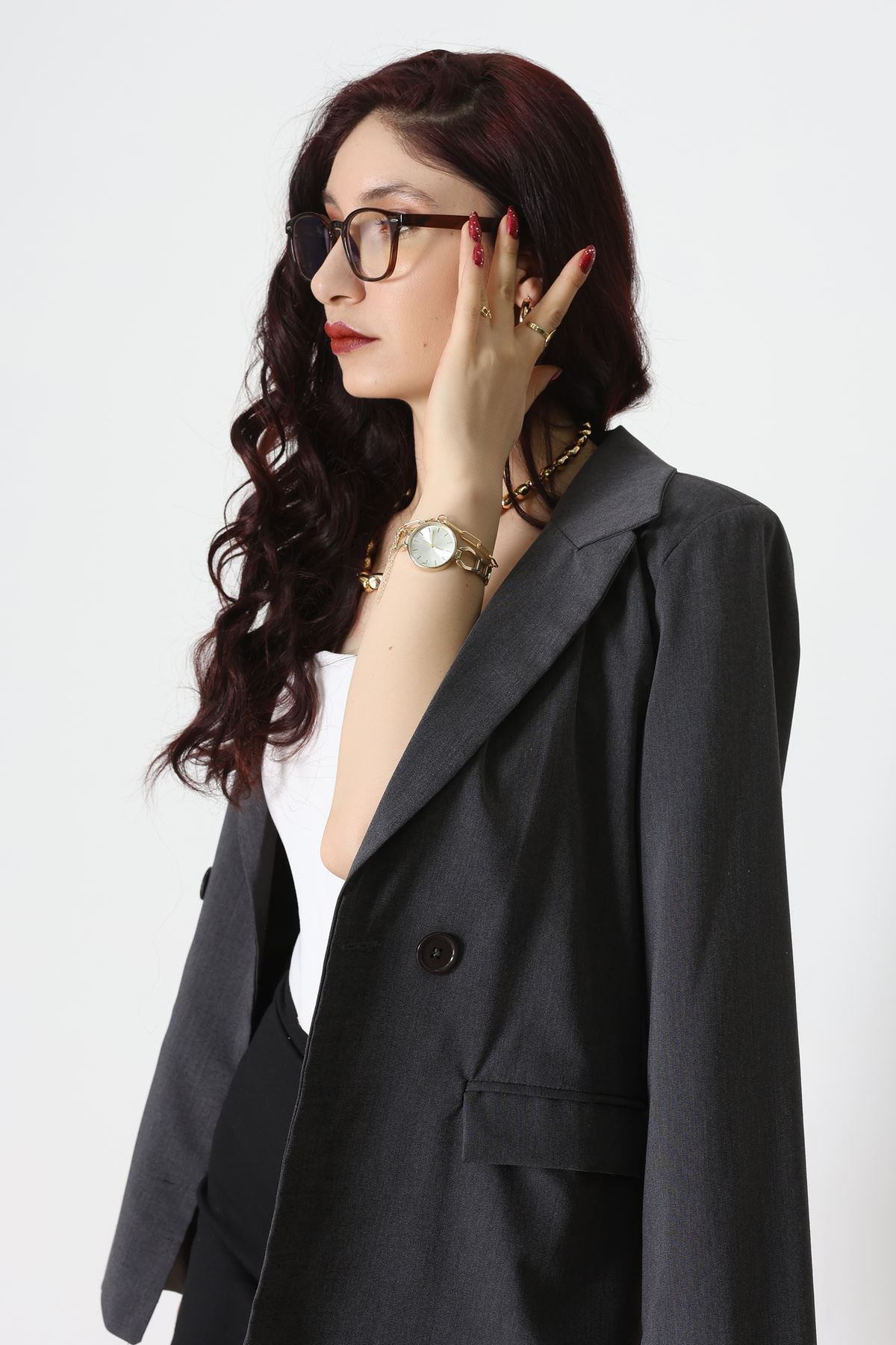 Mavi Işık Korumalı Ekran Gözlüğü Kahve - 23045.1724.