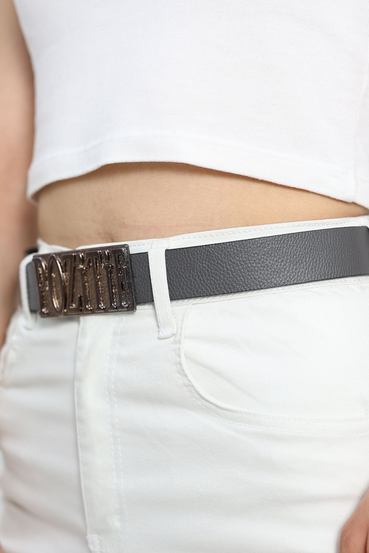 Aksesuar Kemer Gri - 41326.1975.