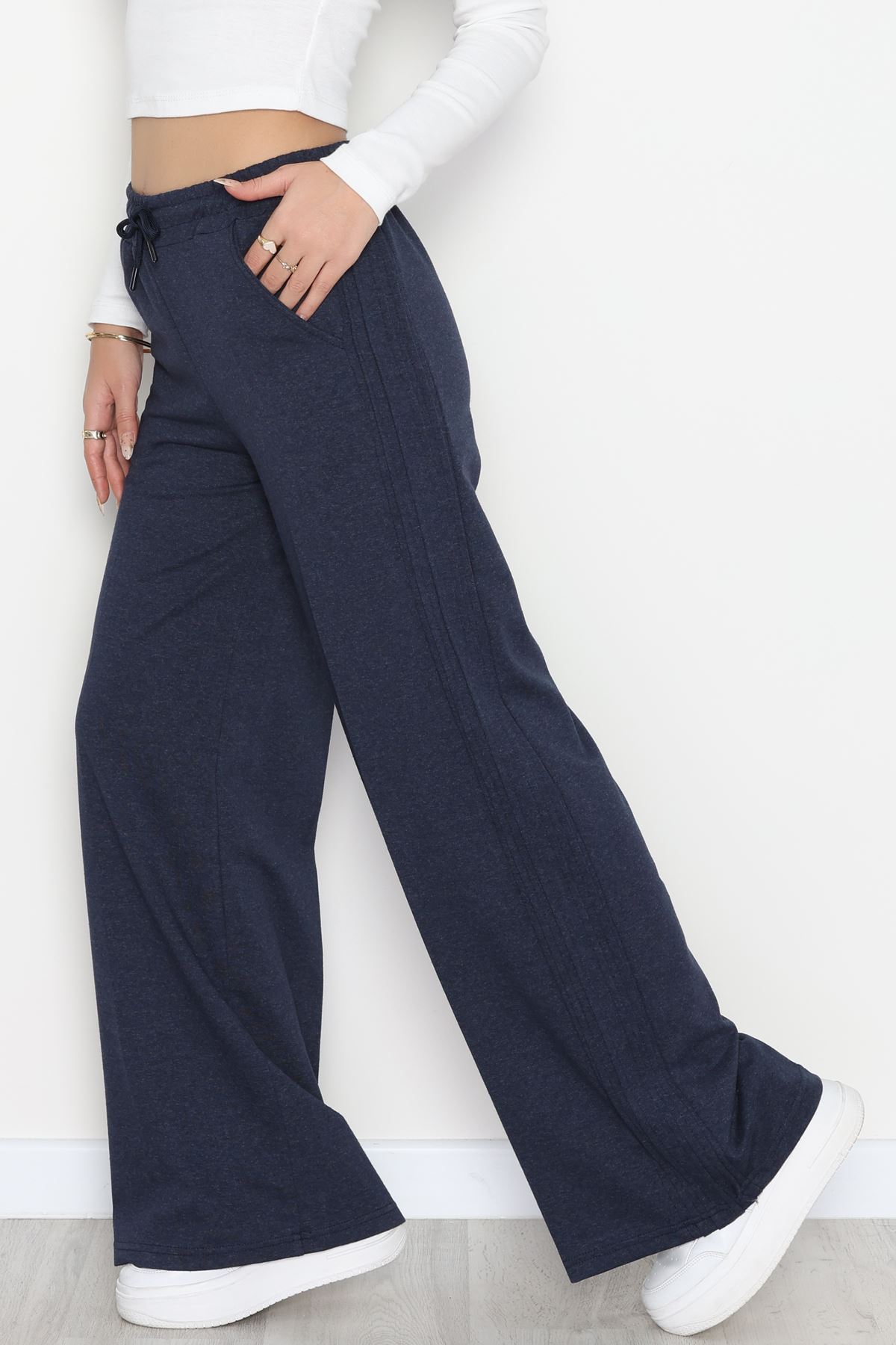 2 İplik Eşofman Altı Lacivert - 52048.1857.