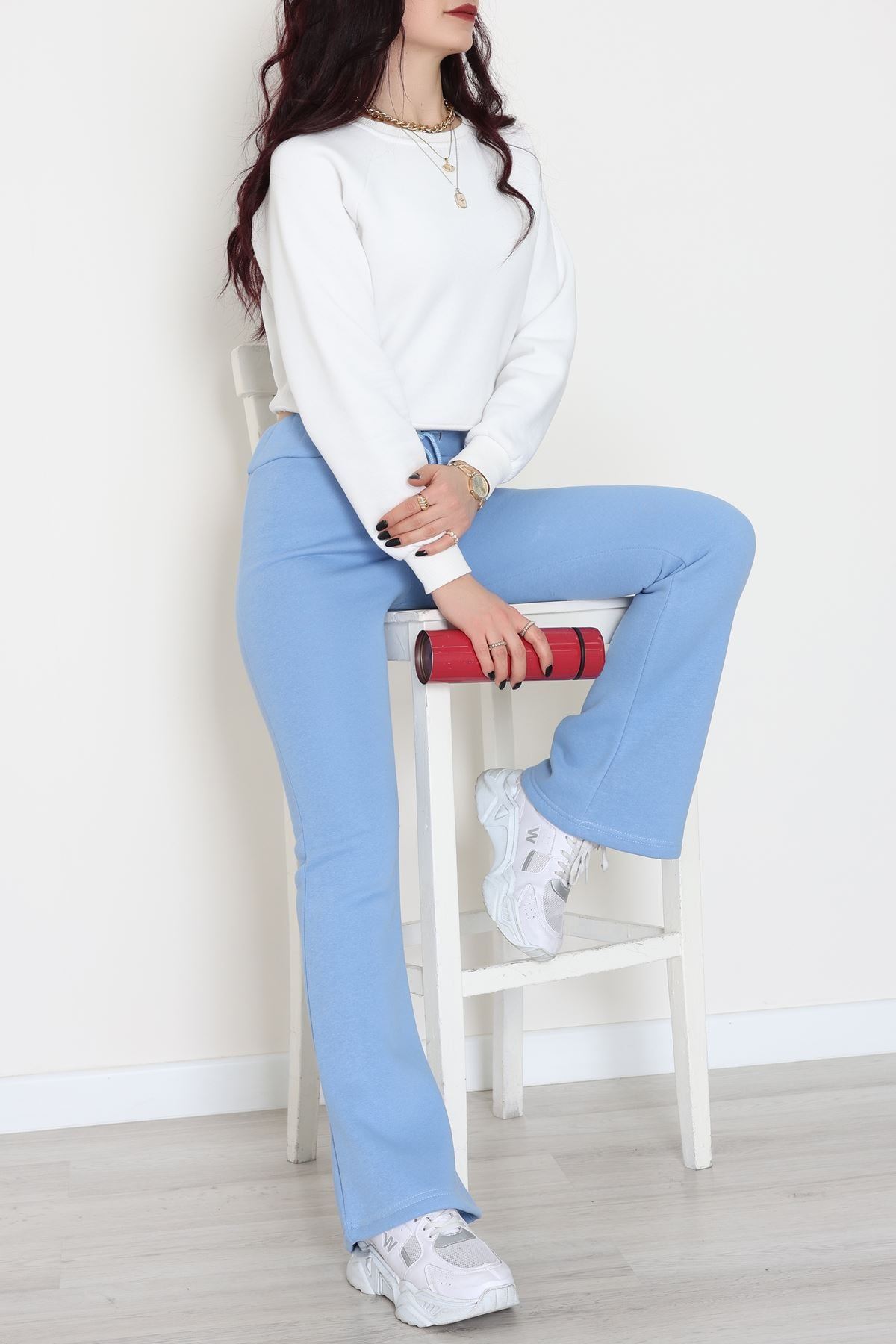 3 İplik İspanyol Paça Eşofman Altı Bebemavi - 42522.1878.