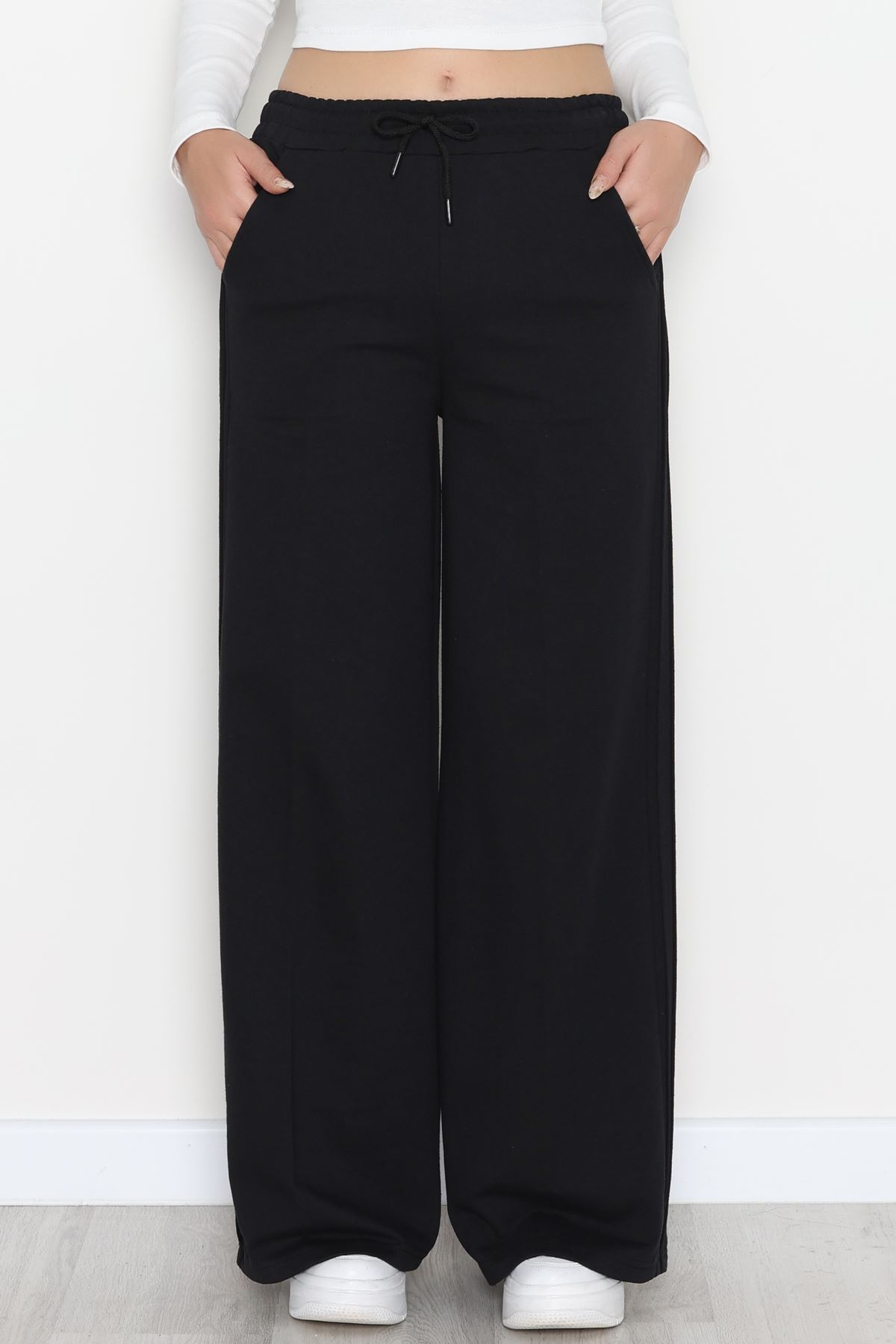 2 İplik Eşofman Altı Siyah - 52048.1857.