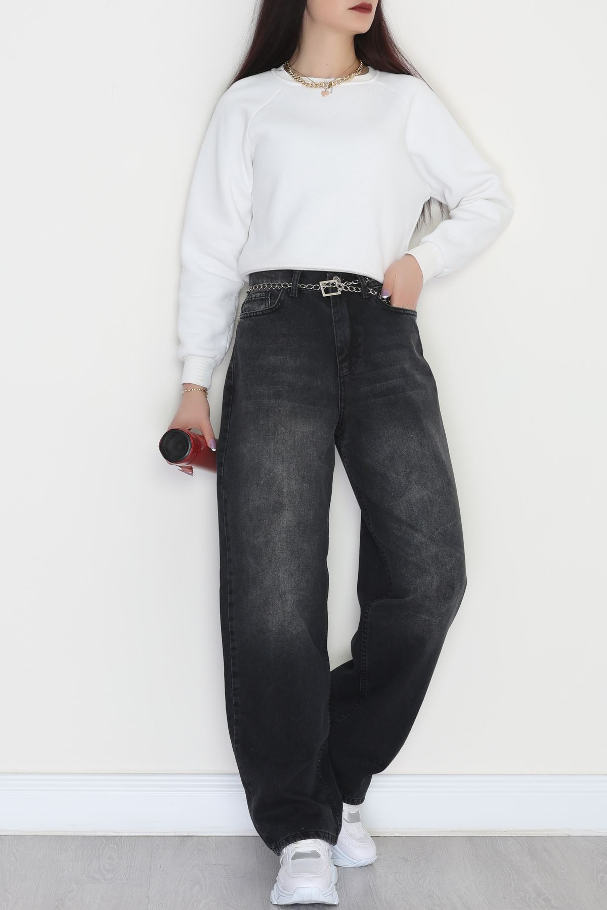 Baggy Kot Pantolon Koyufüme - 31536.2088.