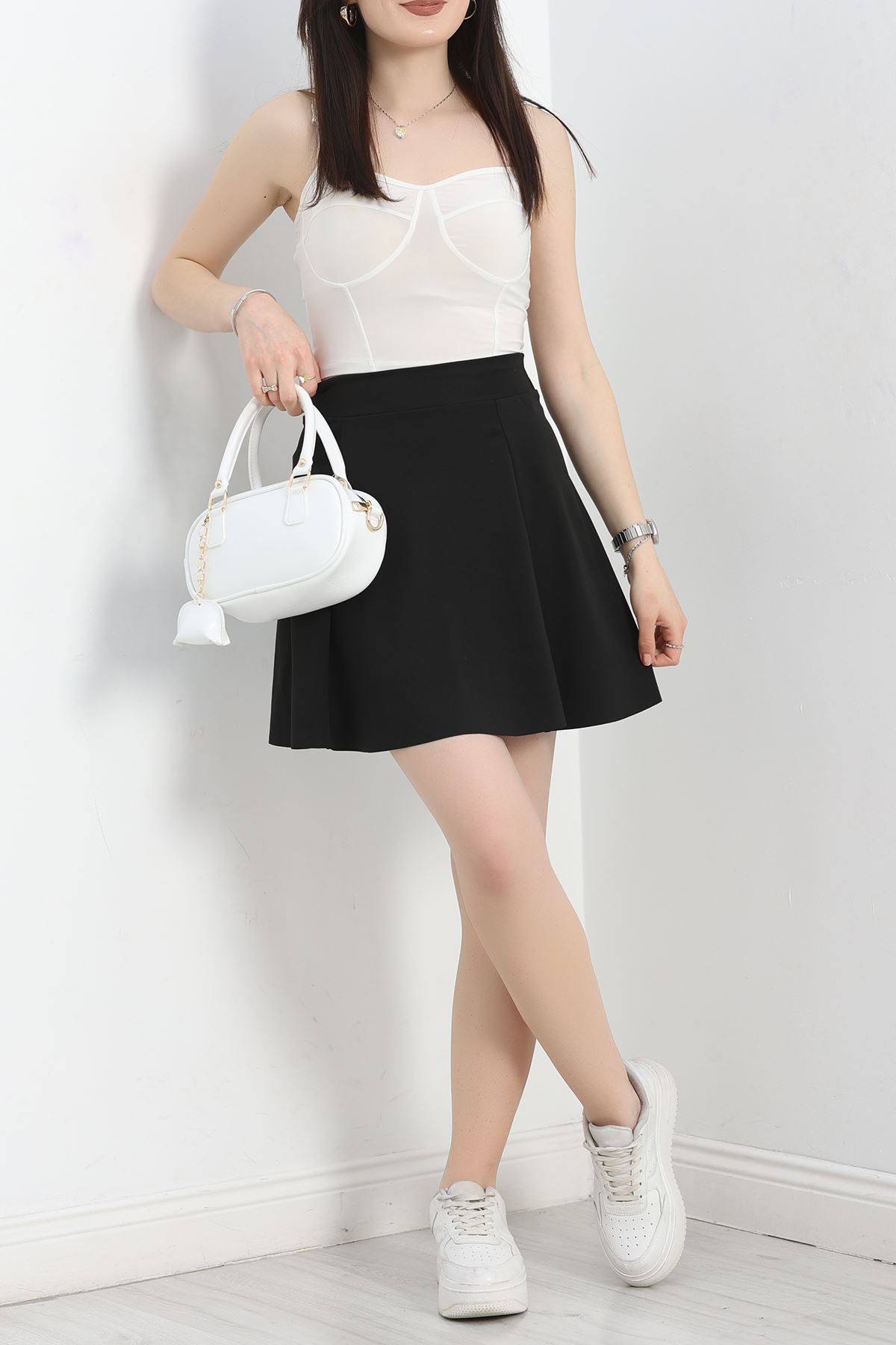 Dalgıç Kloş Etek Siyah - 50096.053.