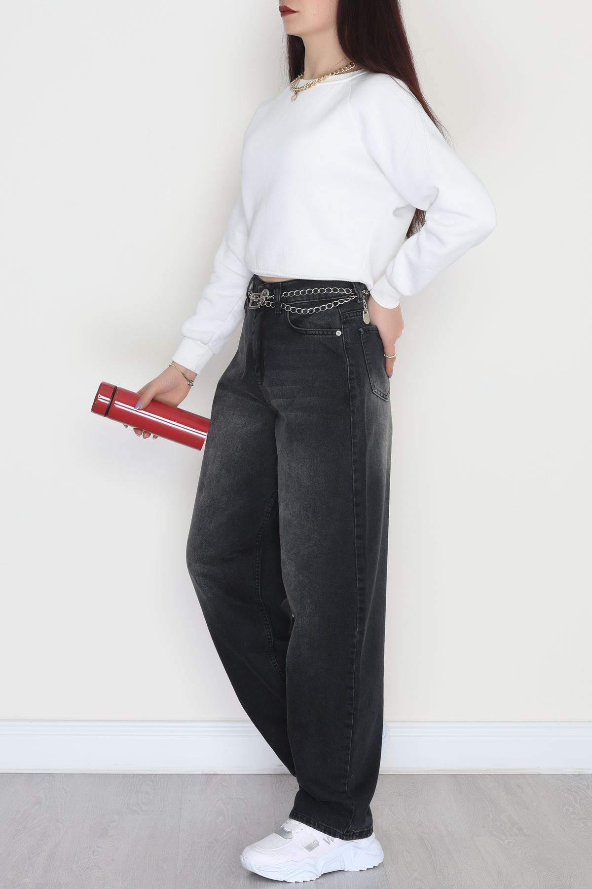 Baggy Kot Pantolon Koyufüme - 31536.2088.