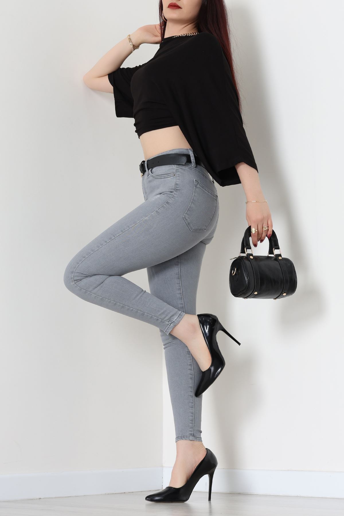 Dar Paça Kot Pantolon Gray2 - 42902.2128.