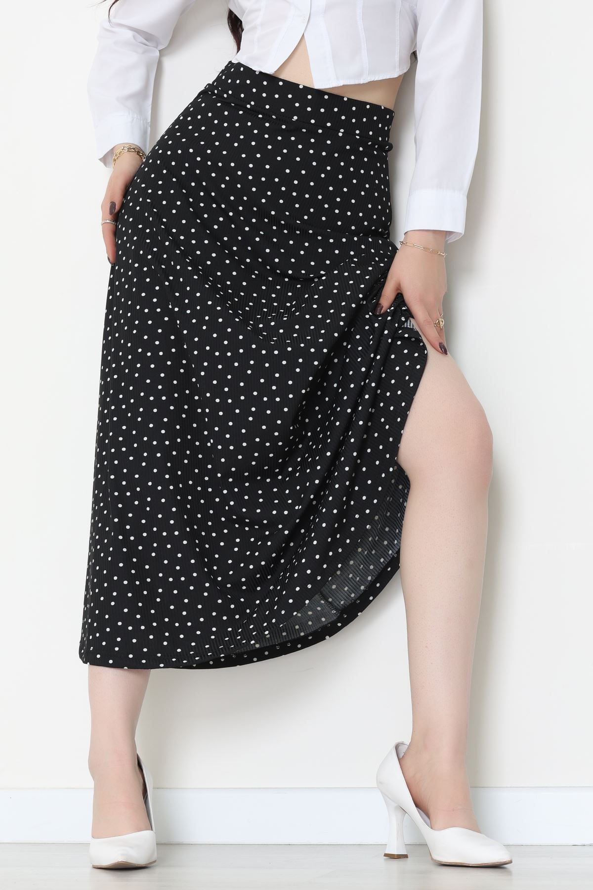 Kaşkorse Etek Siyah - 52204.1355.