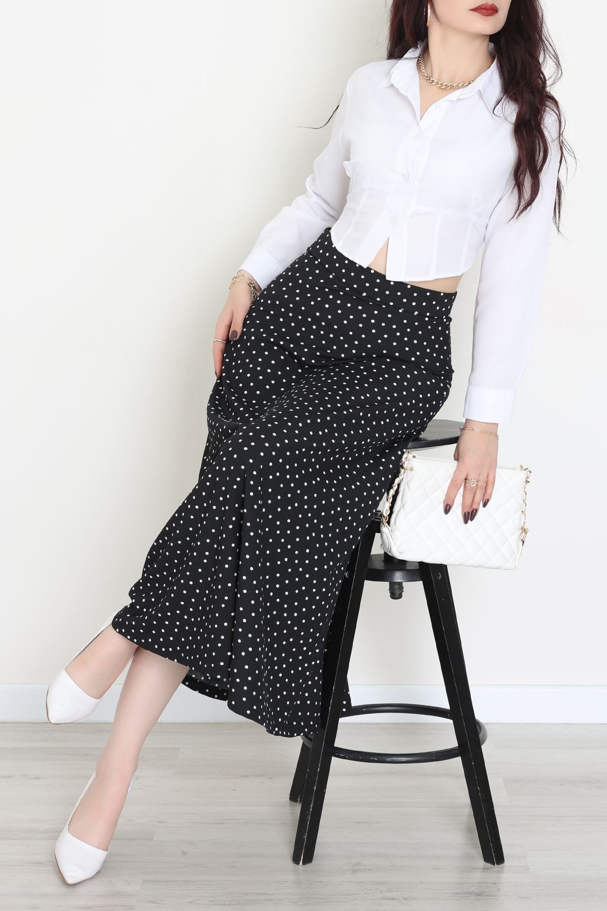 Kaşkorse Etek Siyah - 52204.1355.