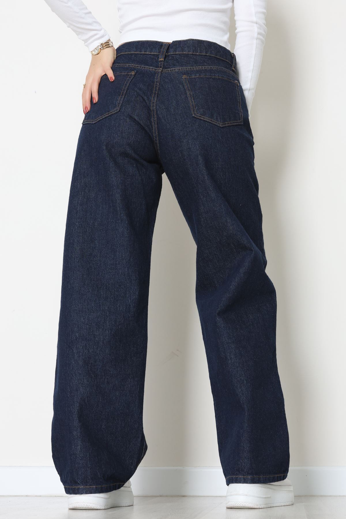 Palazzo Kot Pantolon Koyulacivert - 31554.2088.