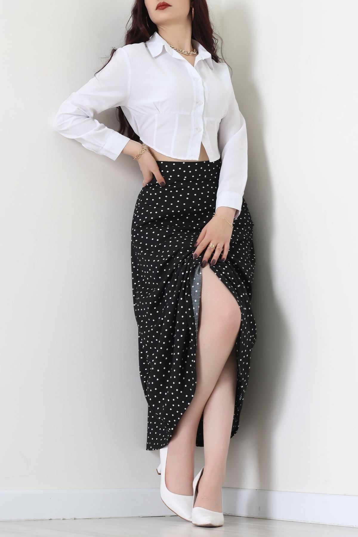 Kaşkorse Etek Siyah - 52204.1355.