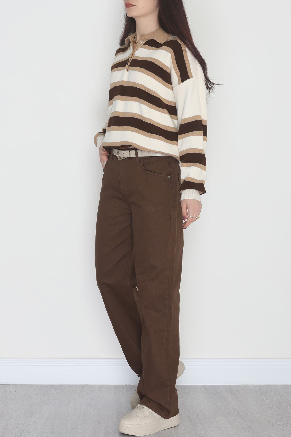 Palazzo Kot Pantolon Kahverengi - 31554.2088.