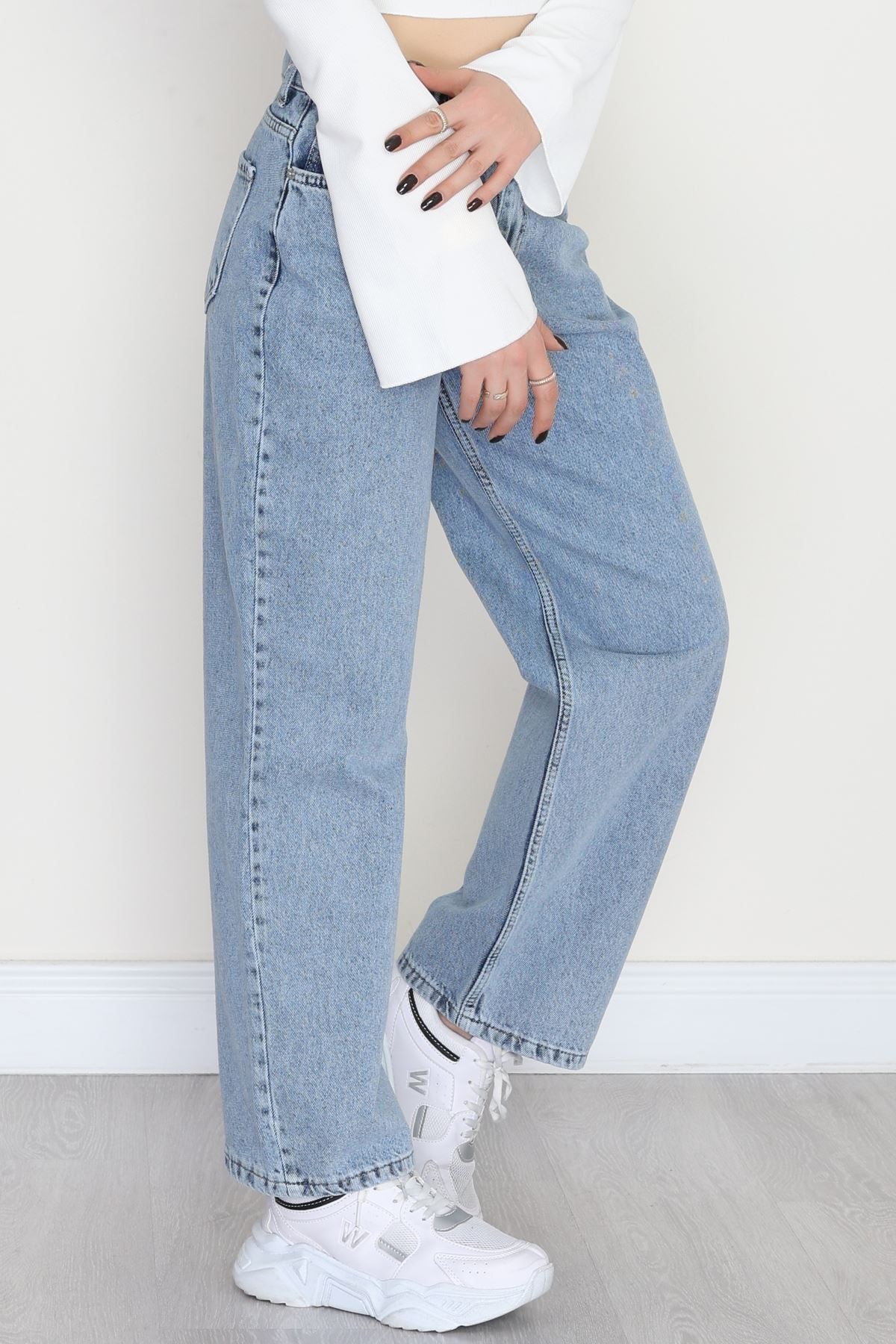 Geniş Paça Palazzo Kot Pantolon Karyıkama - 31564.2059.