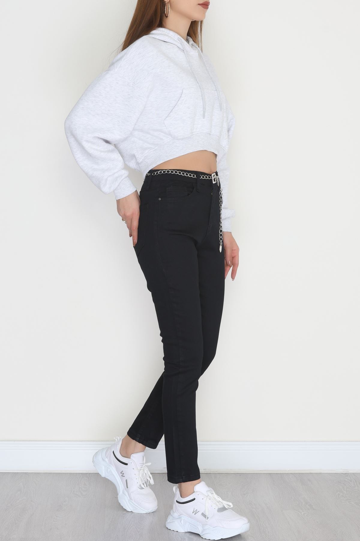 Dar Paça Kot Pantolon Siyah1 - 31593.2112.