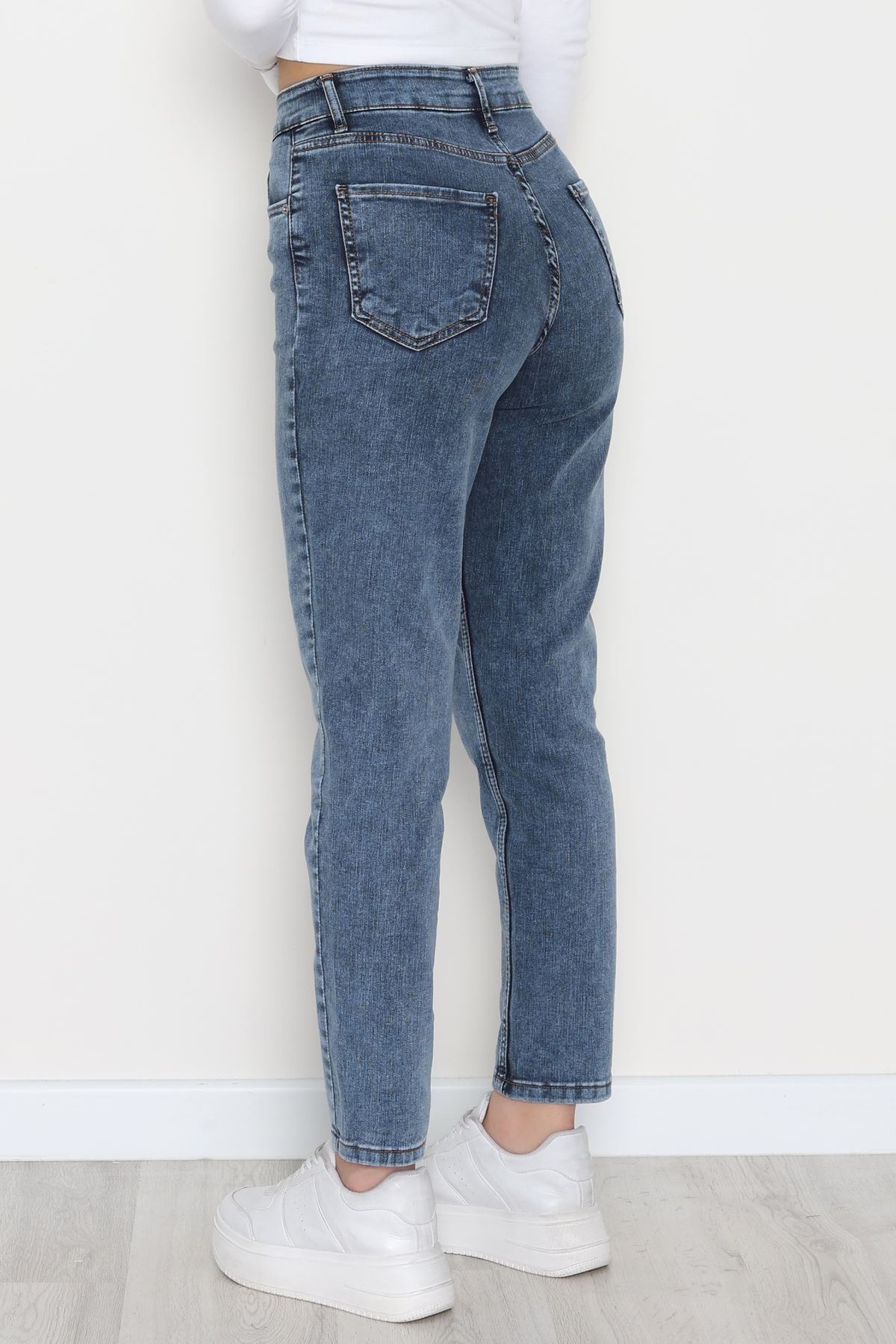 Boyfriend Kot Pantolon Açıkmavi - 42360.1431.