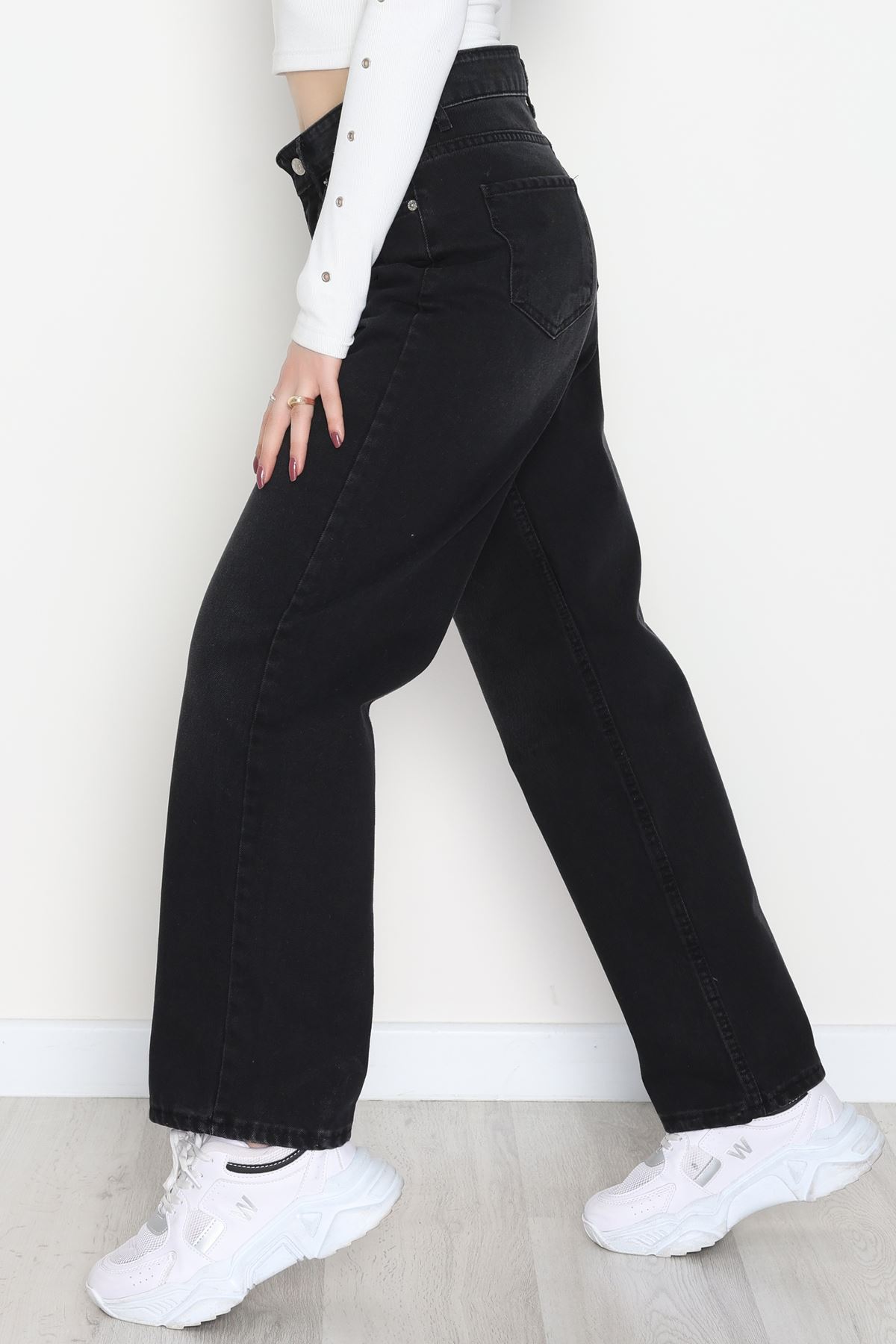 Wide Leg Kot Pantolon Fümekimyasal - 31641.2059.