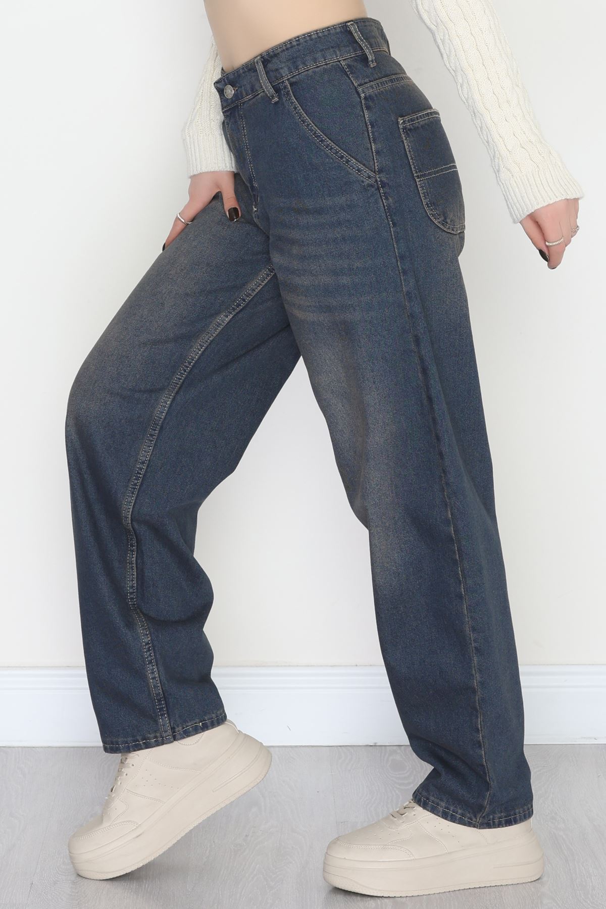 Baggy Kot Pantolon Kahvetint - 31160.2059.