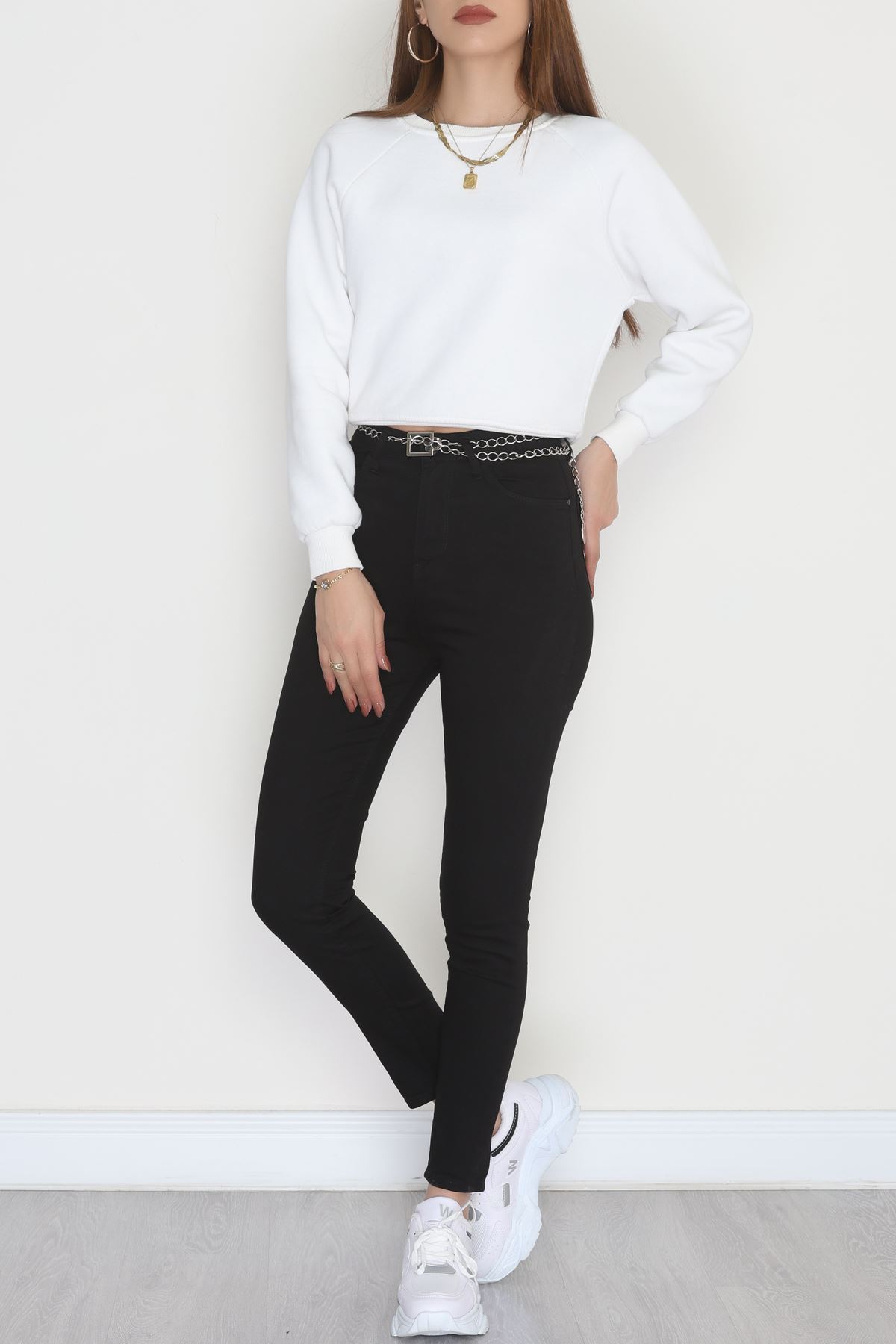 Dar Paça Kot Pantolon Siyah - 31593.2112.