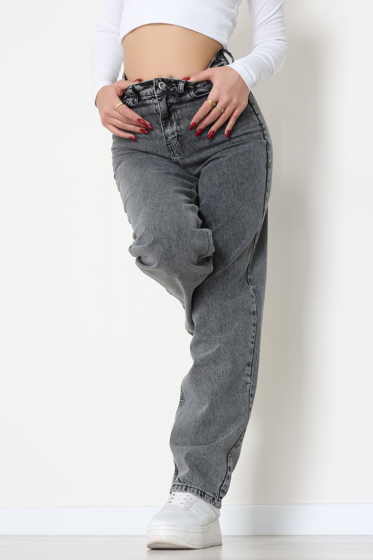 Baggy Kot Pantolon Gray - 31536.2088.