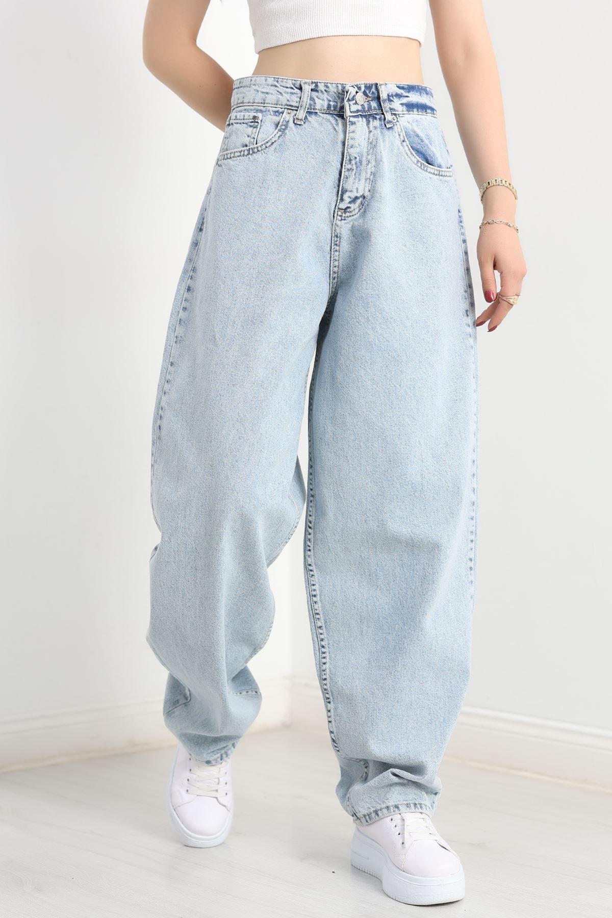 Baggy Kot Pantolon Buzmavi - 31158.2059.