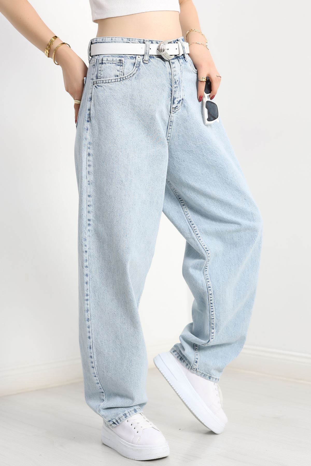 Baggy Kot Pantolon Buzmavi - 31158.2059.