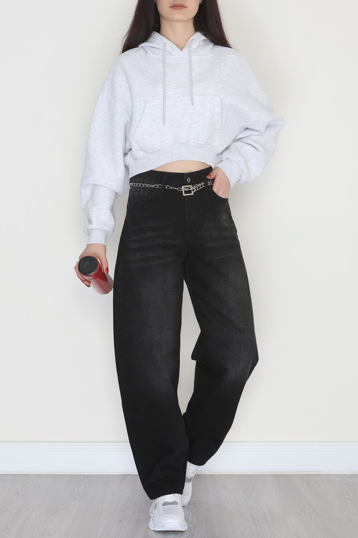 Baggy Kot Pantolon Koyufüme - 31587.1566.