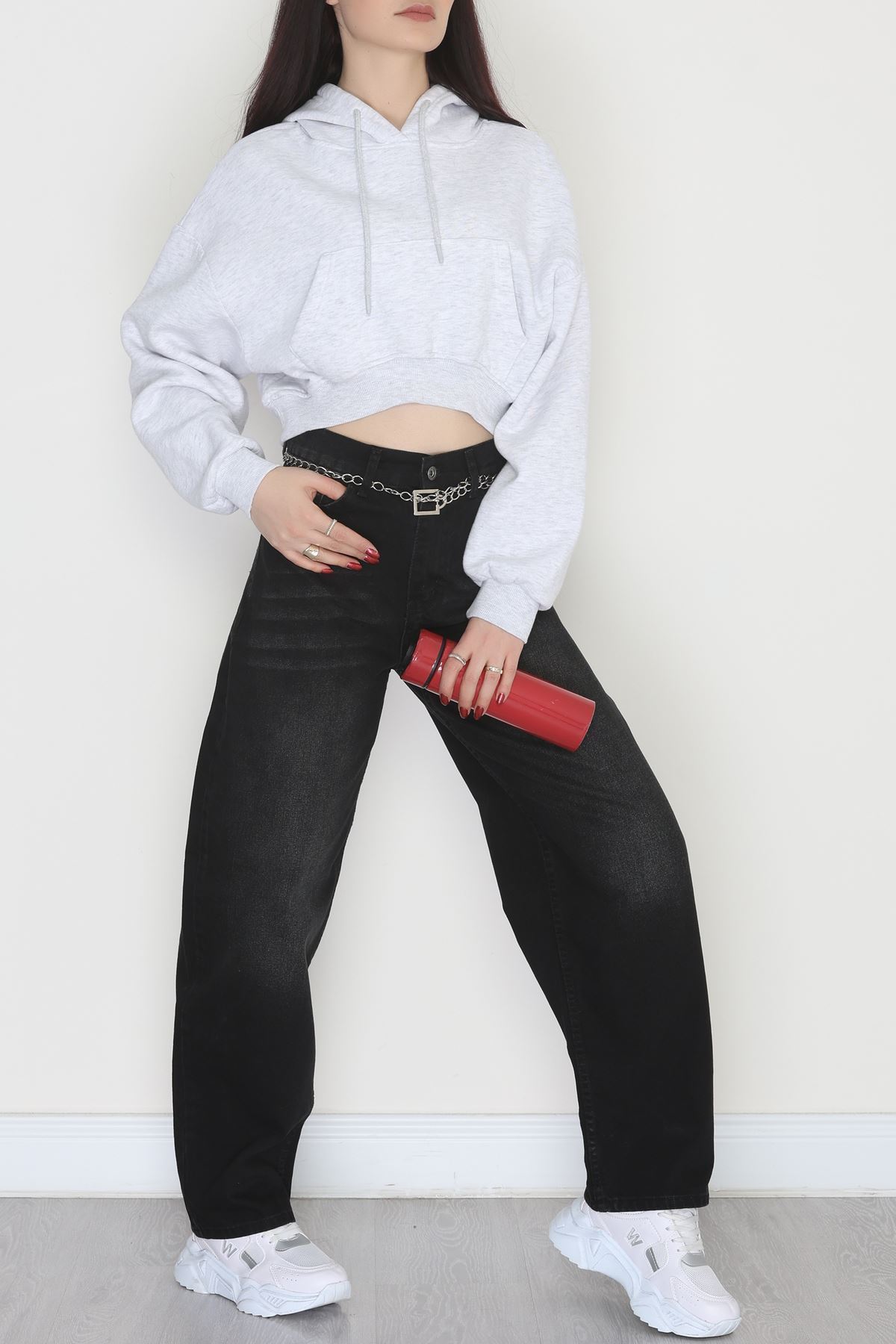 Baggy Kot Pantolon Koyufüme - 31587.1566.