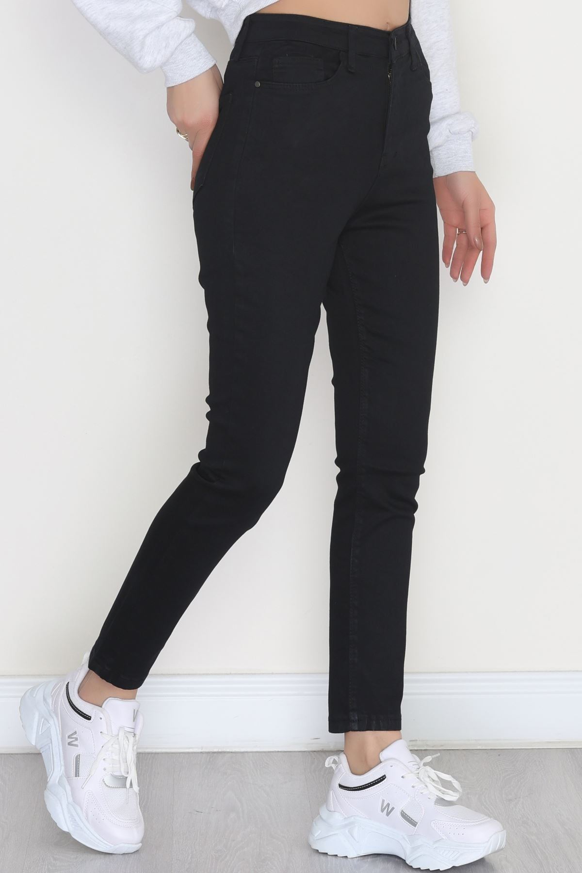 Dar Paça Kot Pantolon Siyah1 - 31593.2112.