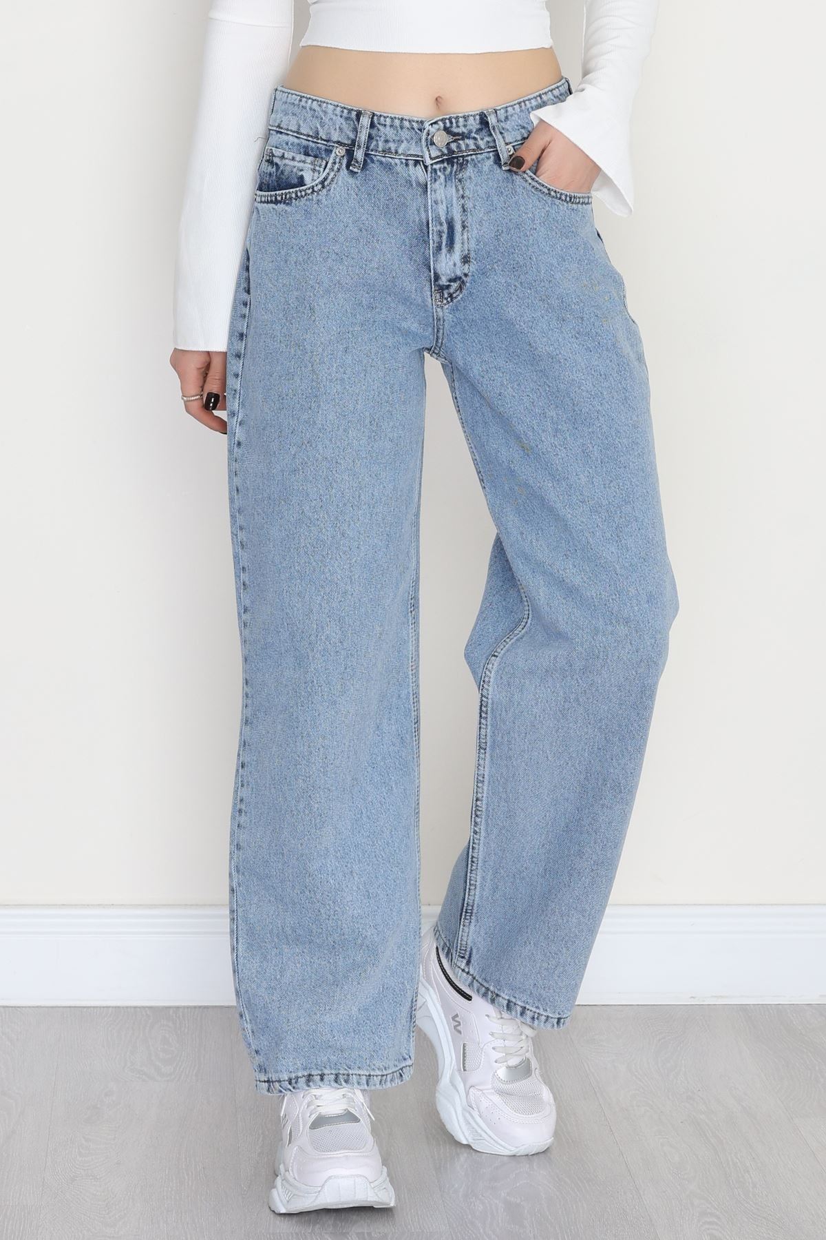 Geniş Paça Palazzo Kot Pantolon Karyıkama - 31564.2059.