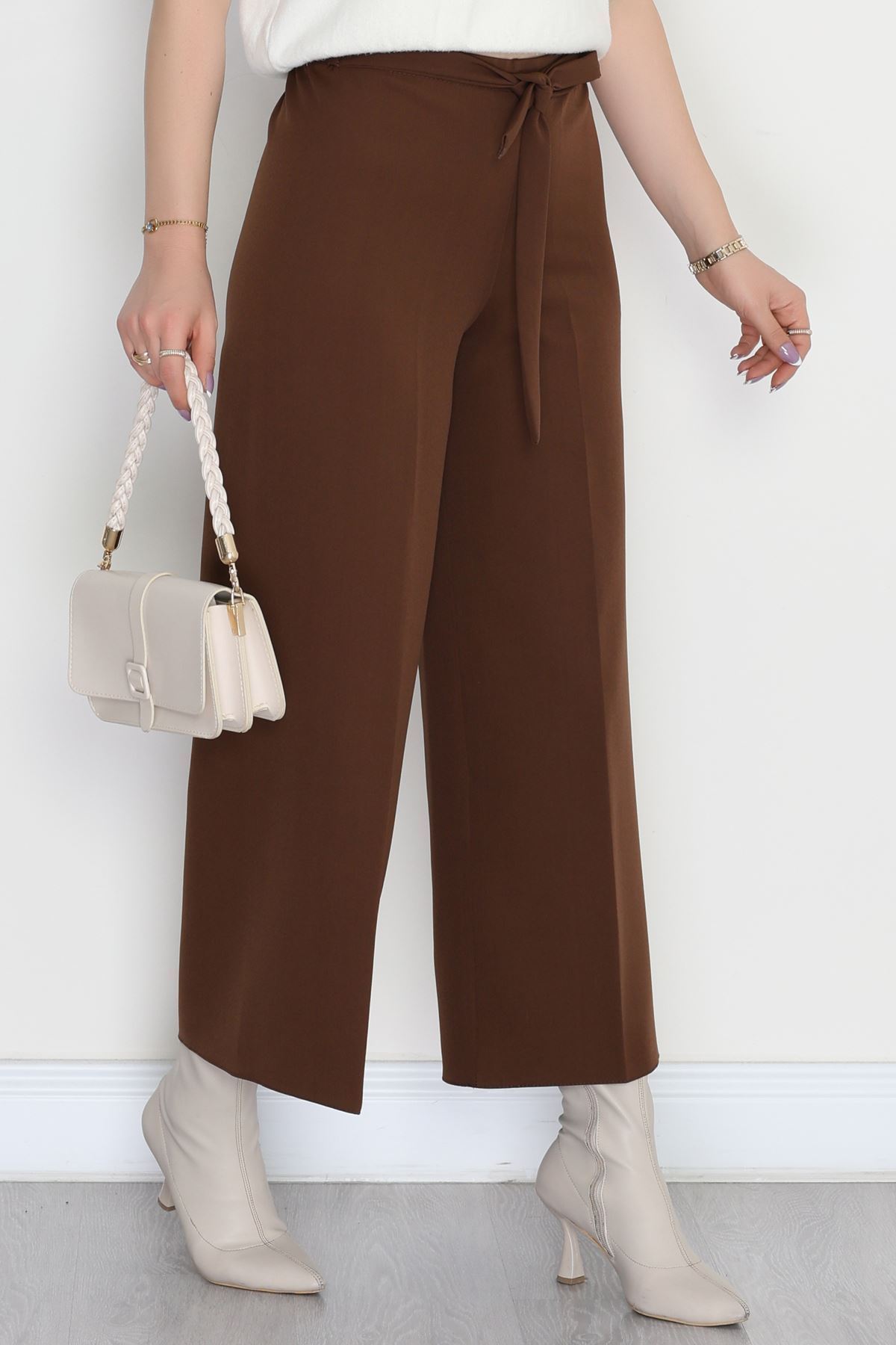 Dabıl Bol Kalıp Pantolon Kahve - 20169.1884.