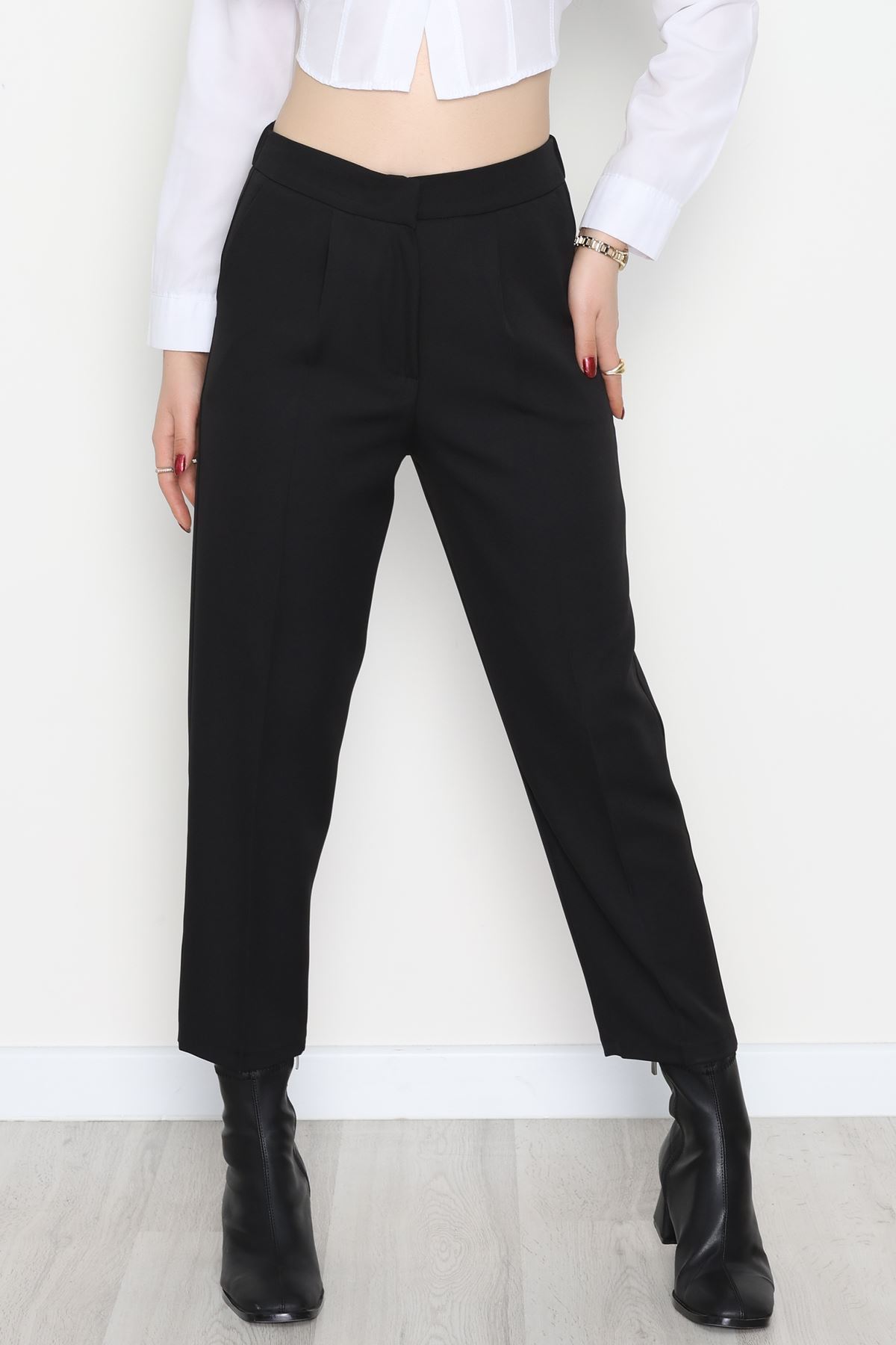 Dabıl Kumaş Pantolon Siyah - 52001.2116.