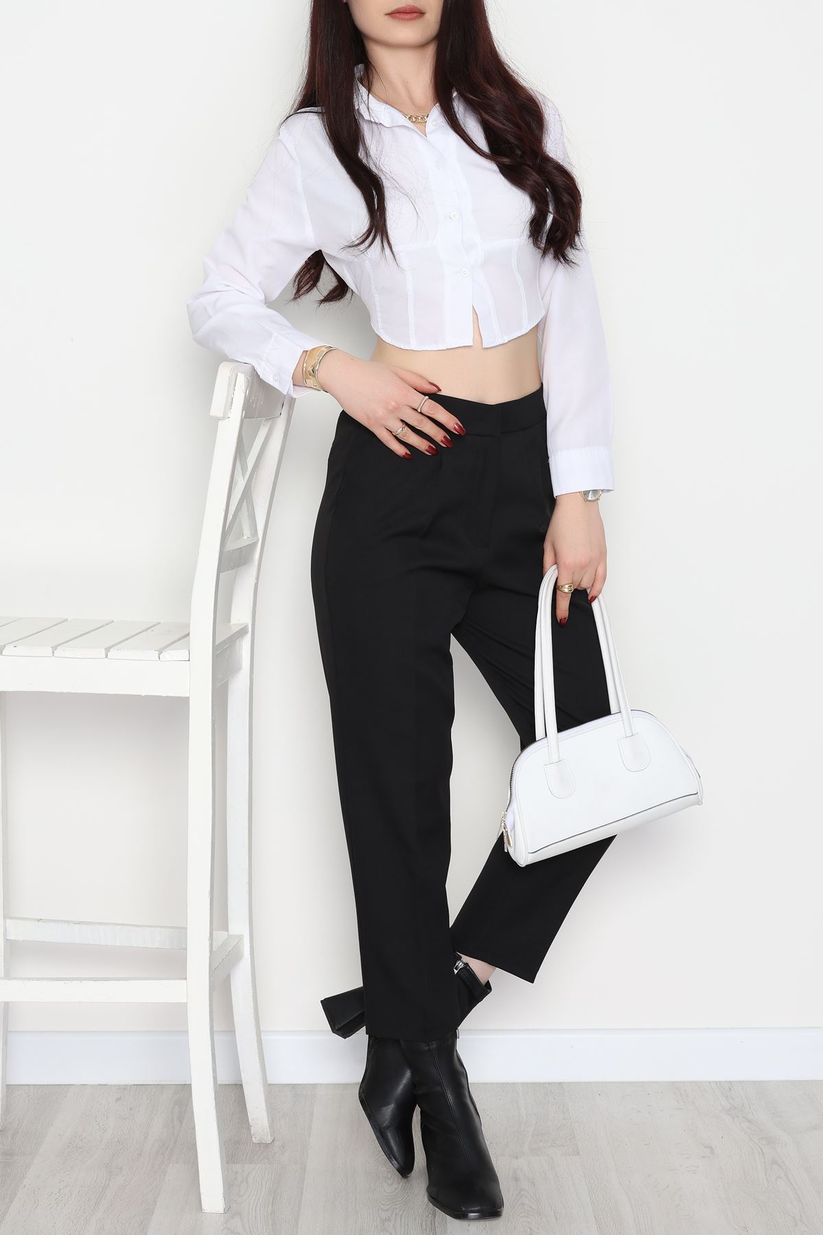 Dabıl Kumaş Pantolon Siyah - 52001.2116.