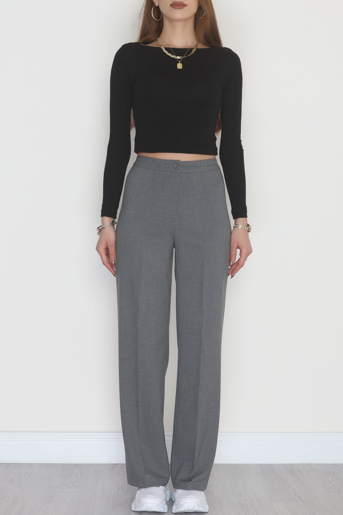 Poliviskon Palazzo Pantolon Füme - 51024.1779.