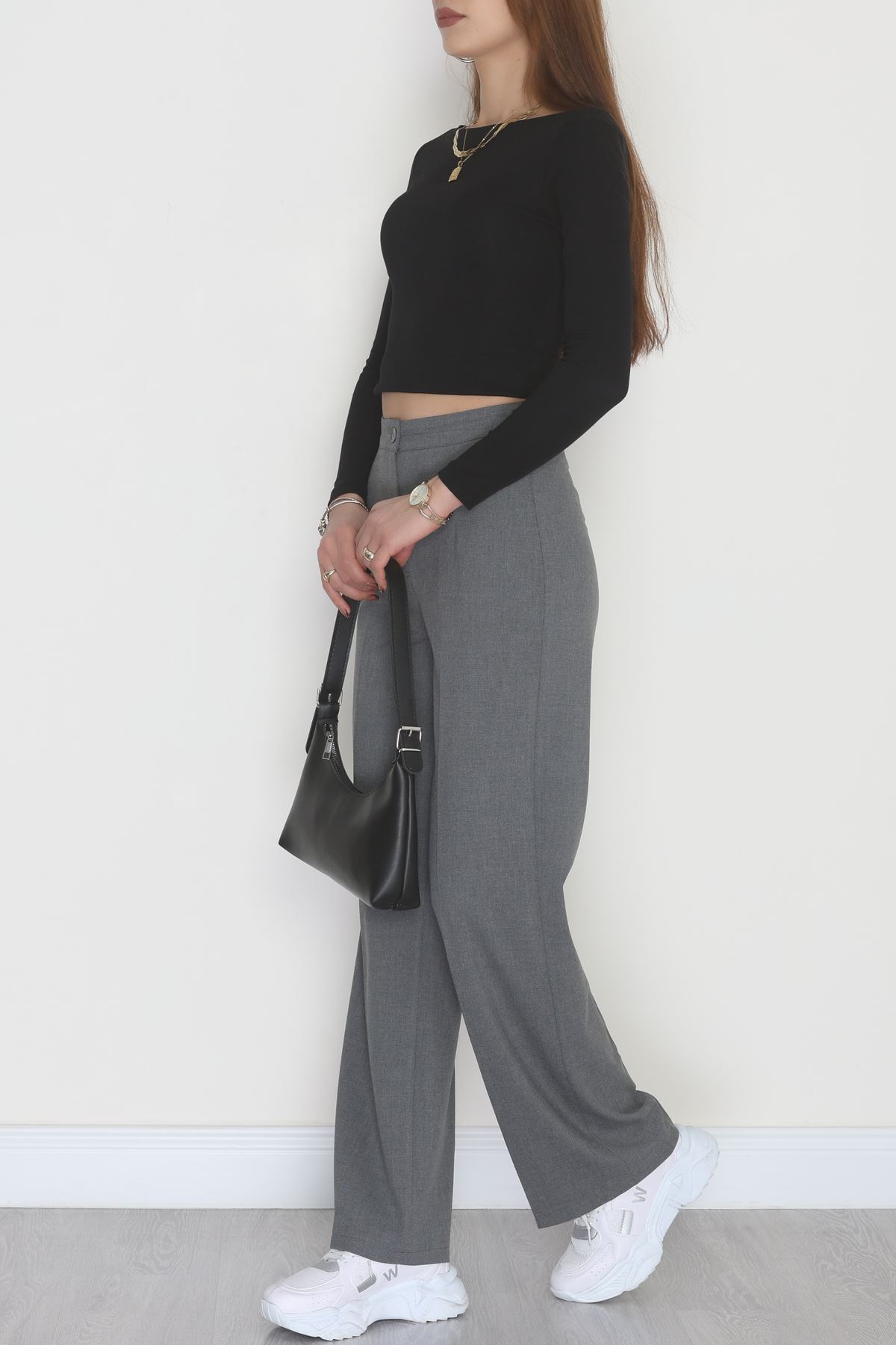 Poliviskon Palazzo Pantolon Füme - 51024.1779.