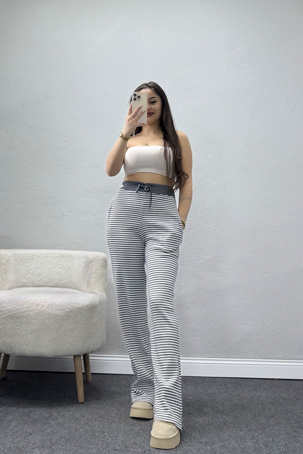 Kaşkorse Pantolon Füme - 52189.1567.