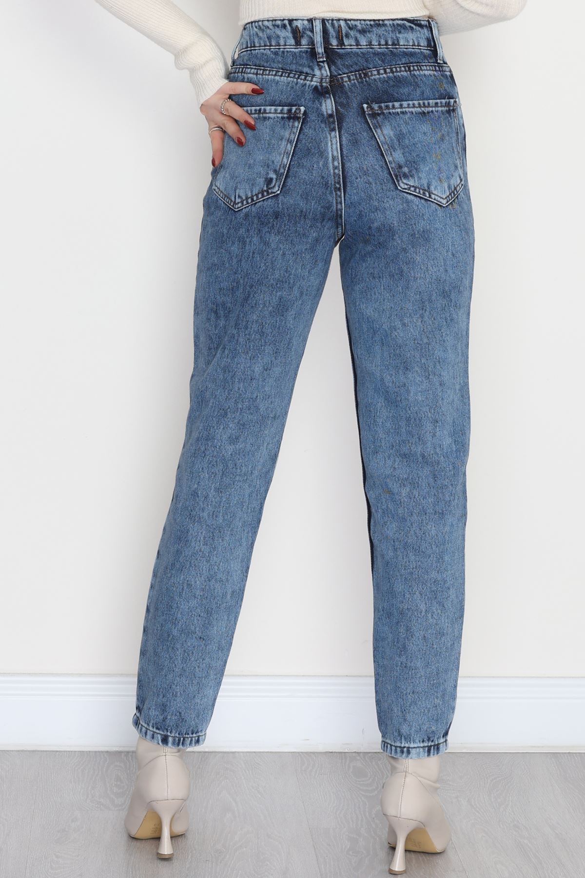 Boyfriend Kot Pantolon Mavi2 - 42360.1431.