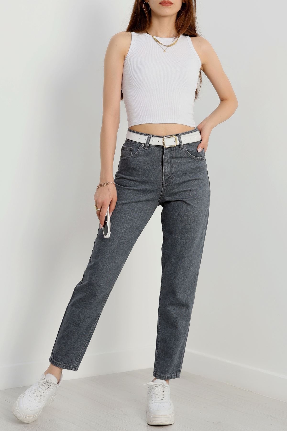 Mom Kot Pantolon Gray - 18966.1431.