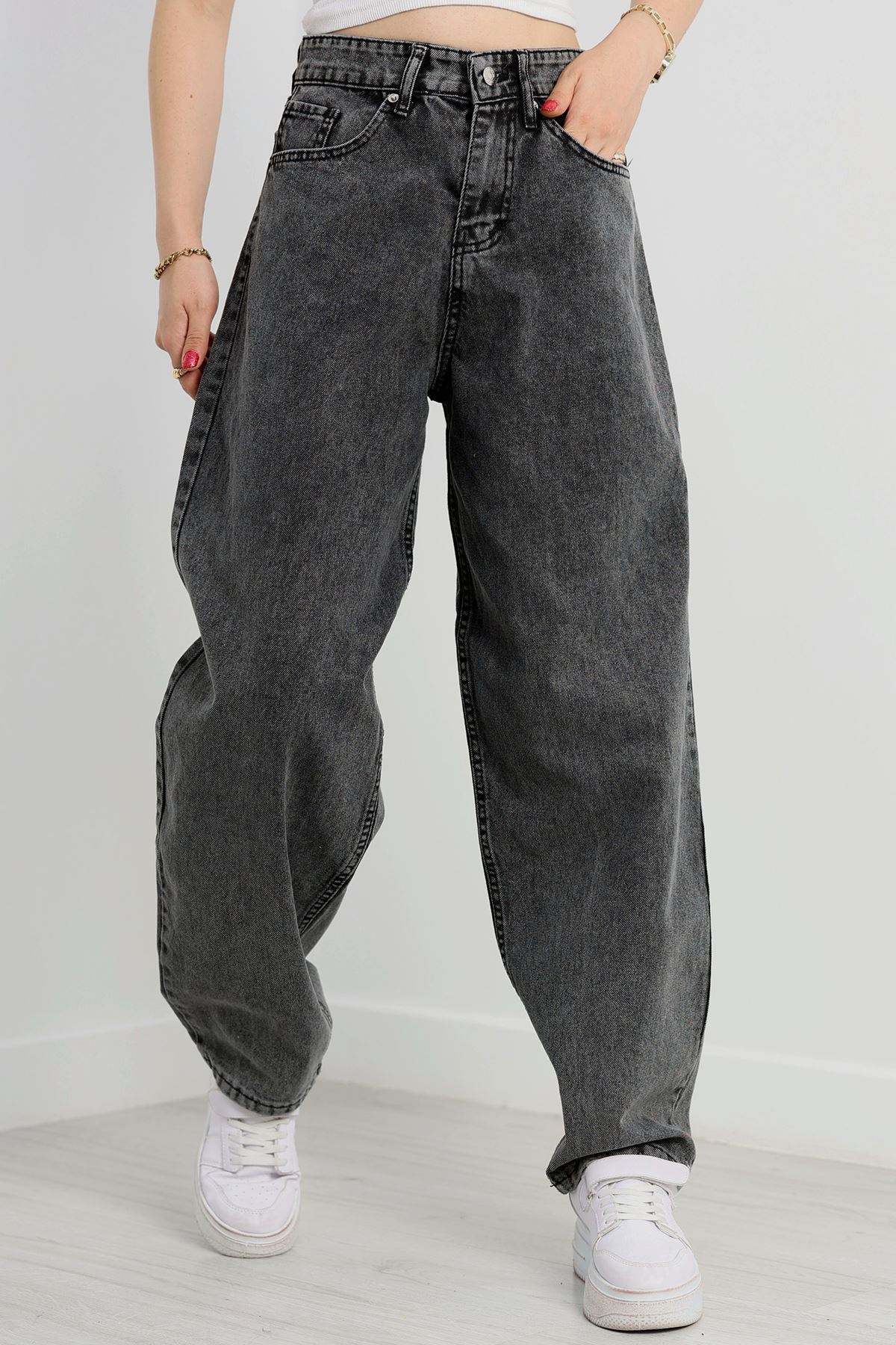 Baggy Kot Pantolon Füme - 31158.2059.