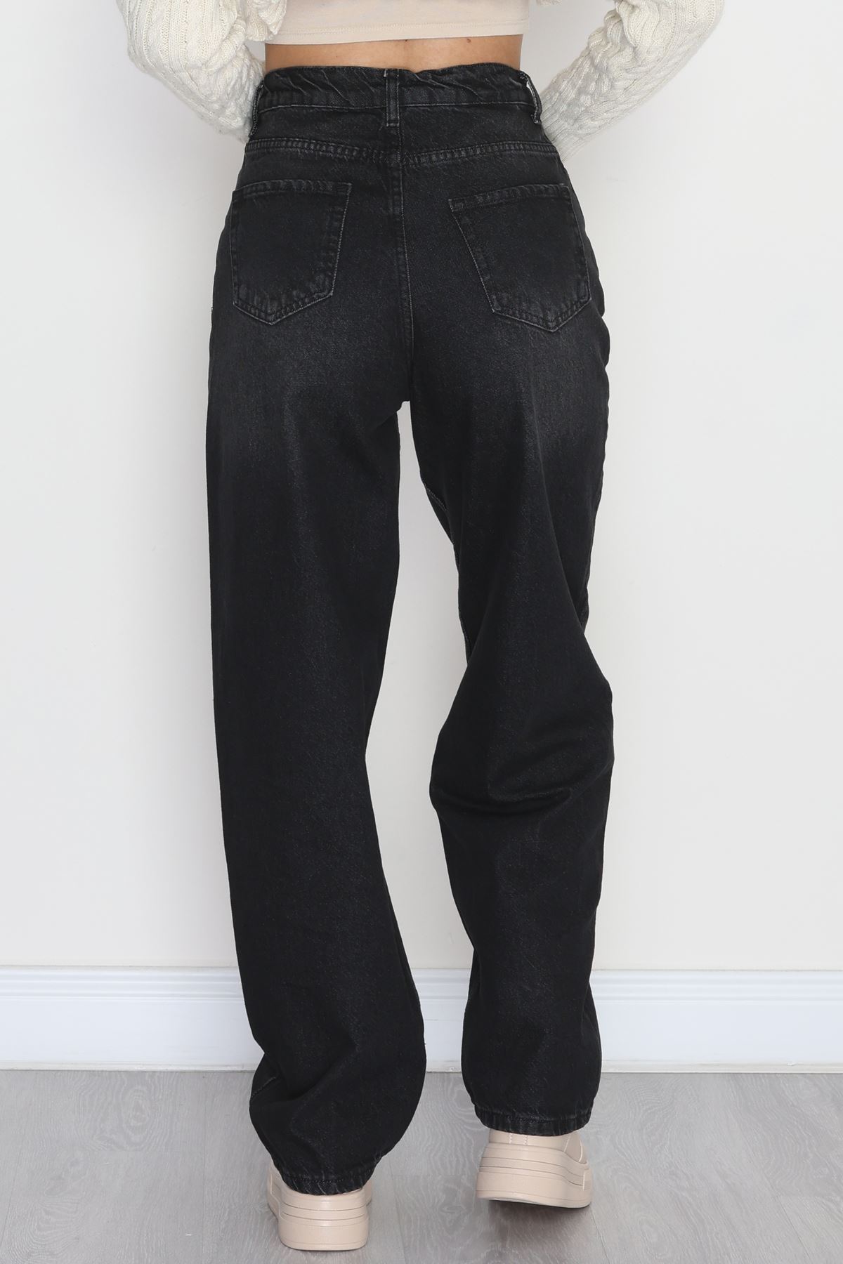 Baggy Kot Pantolon Siyah1 - 31536.2088.