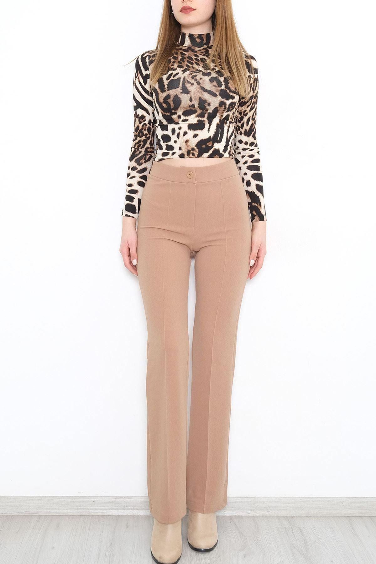 Çımalı Pantolon Bej - 2214.1247.