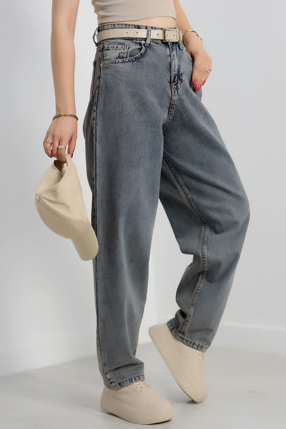 Baggy Kot Pantolon Mavitint1 - 31158.2059.