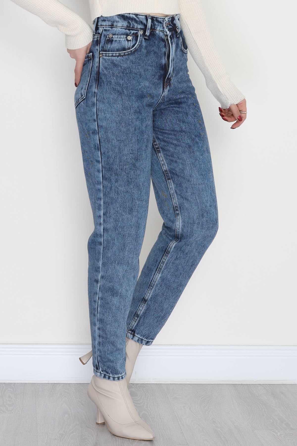 Boyfriend Kot Pantolon Mavi2 - 42360.1431.