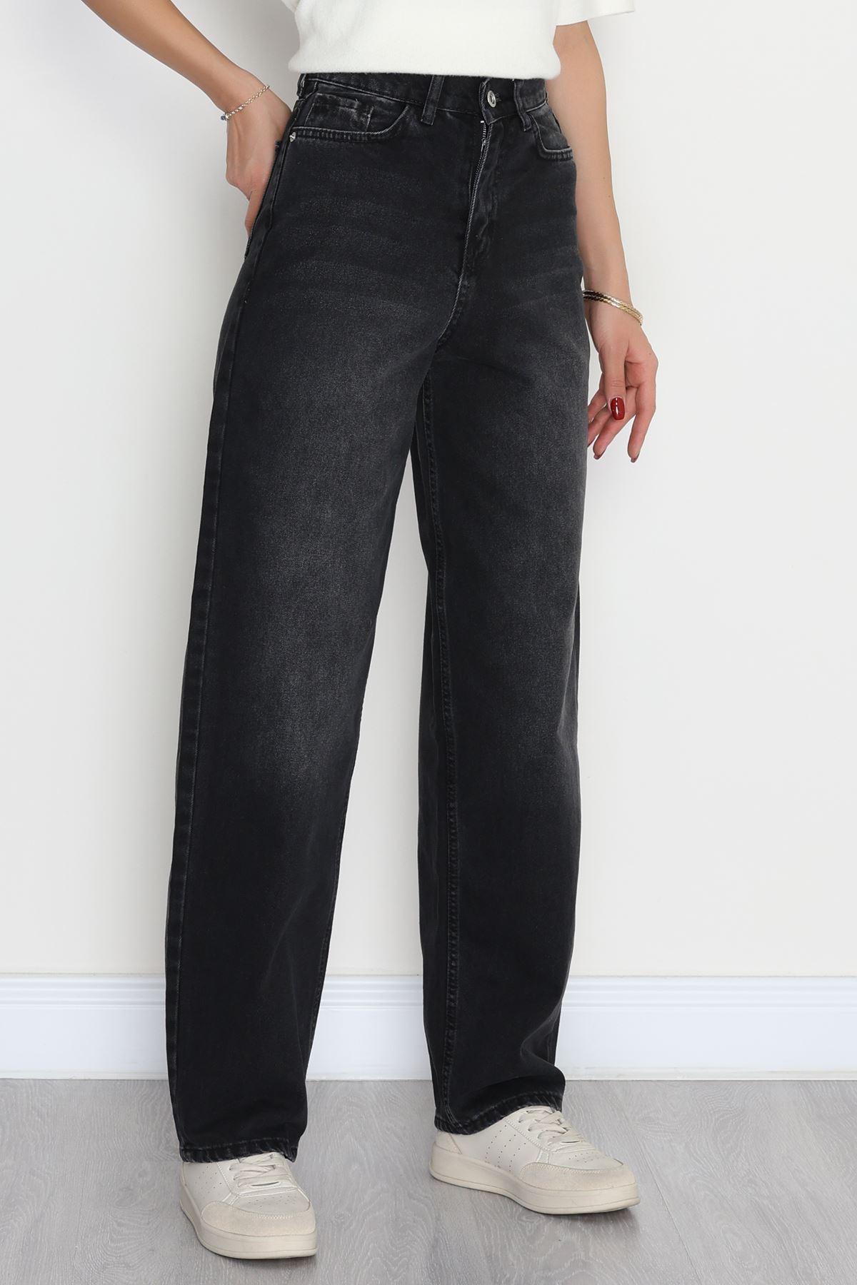 Baggy Kot Pantolon Siyah - 31536.2088.