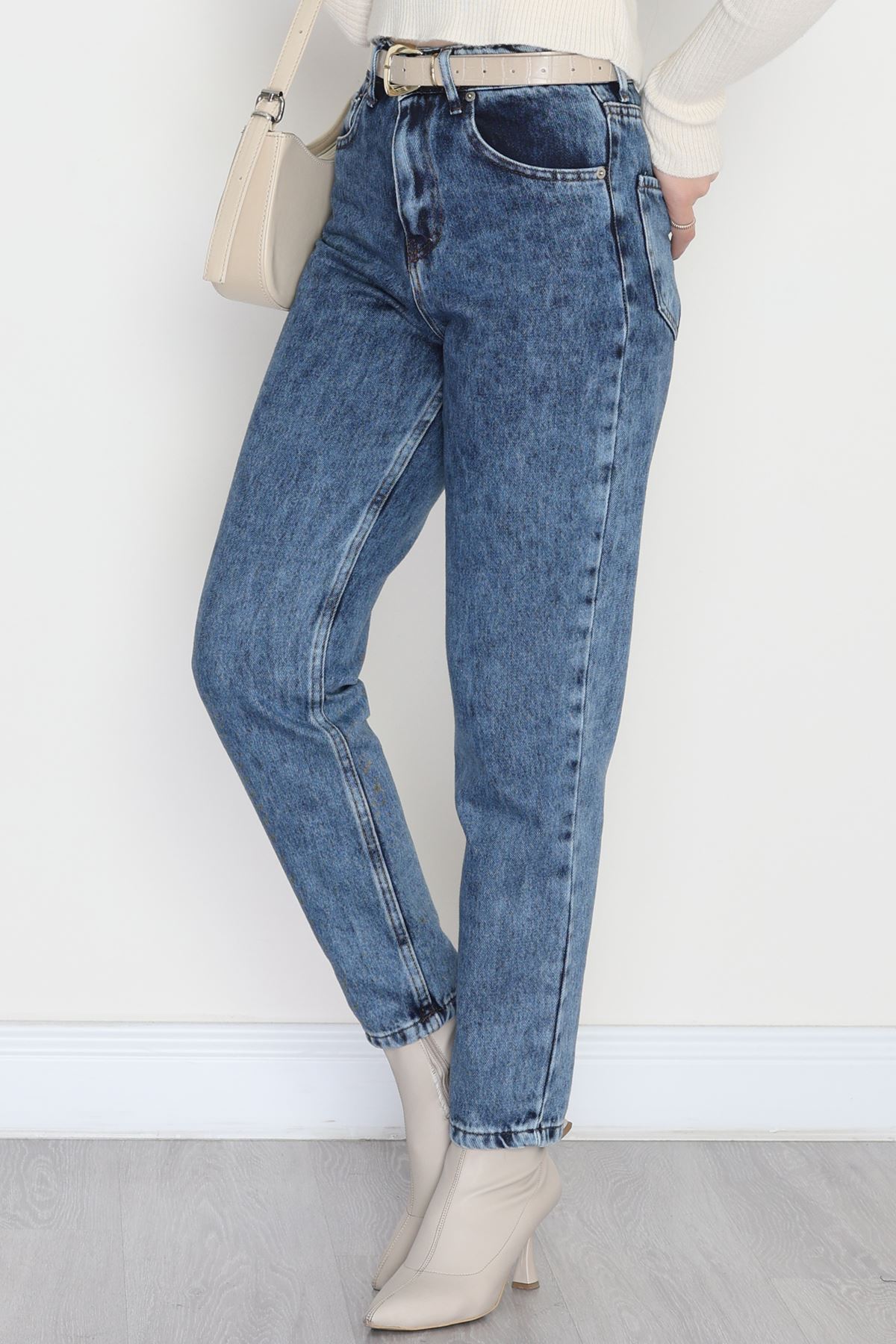 Boyfriend Kot Pantolon Mavi2 - 42360.1431.