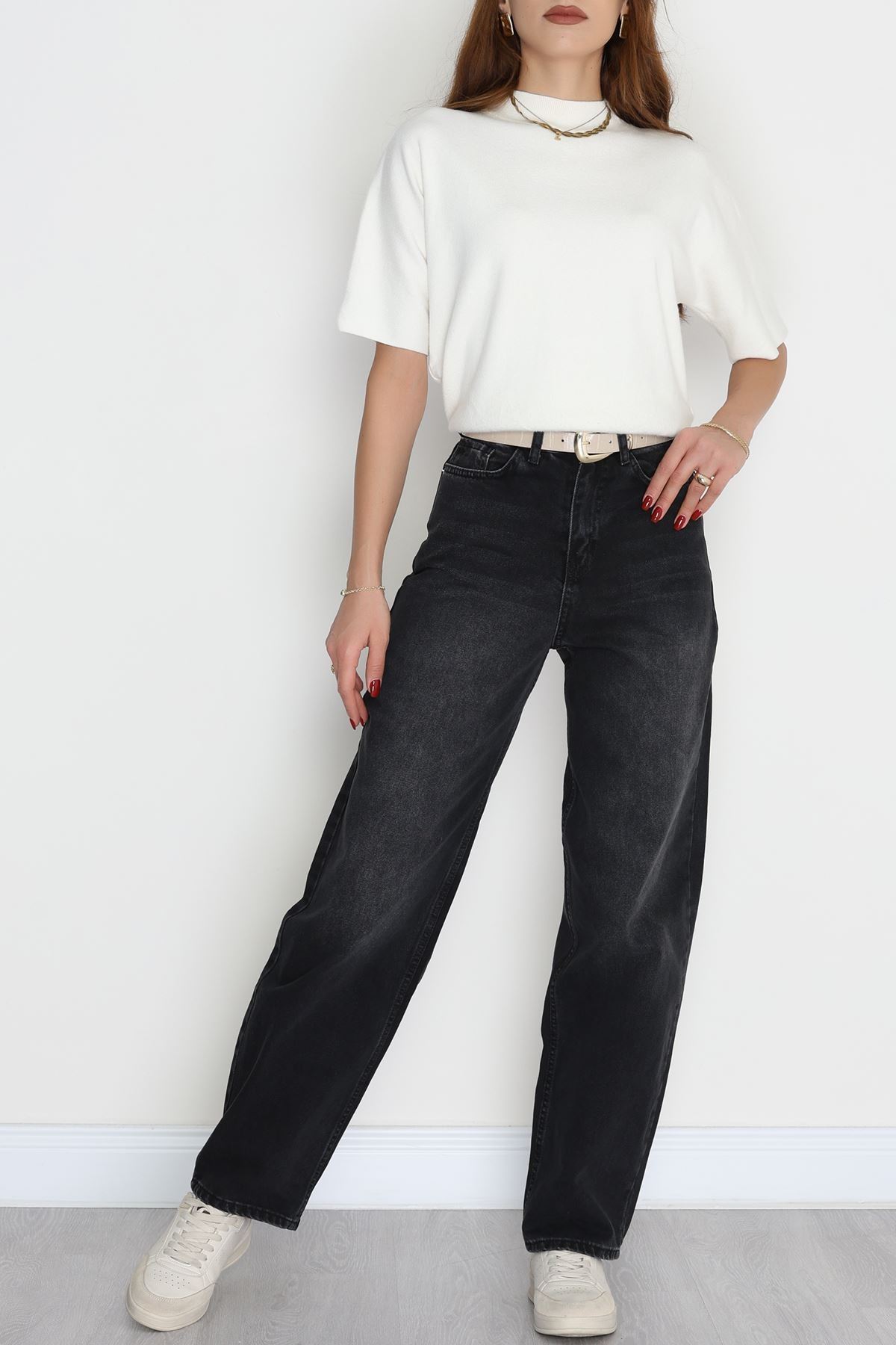 Baggy Kot Pantolon Siyah - 31536.2088.