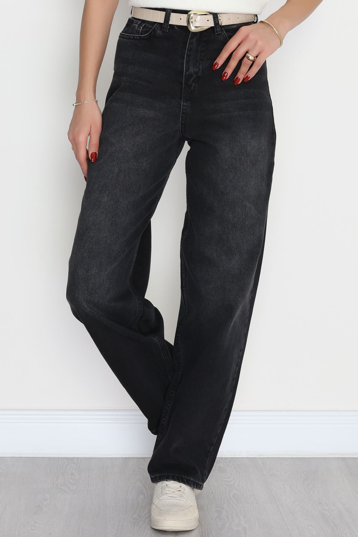 Baggy Kot Pantolon Siyah - 31536.2088.