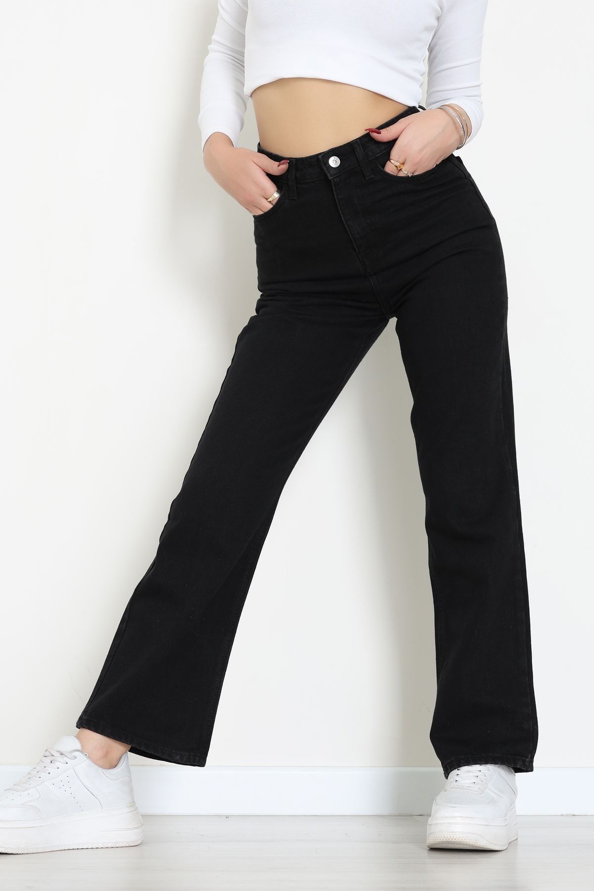 Palazzo Kot Pantolon Siyah - 31902.1904.