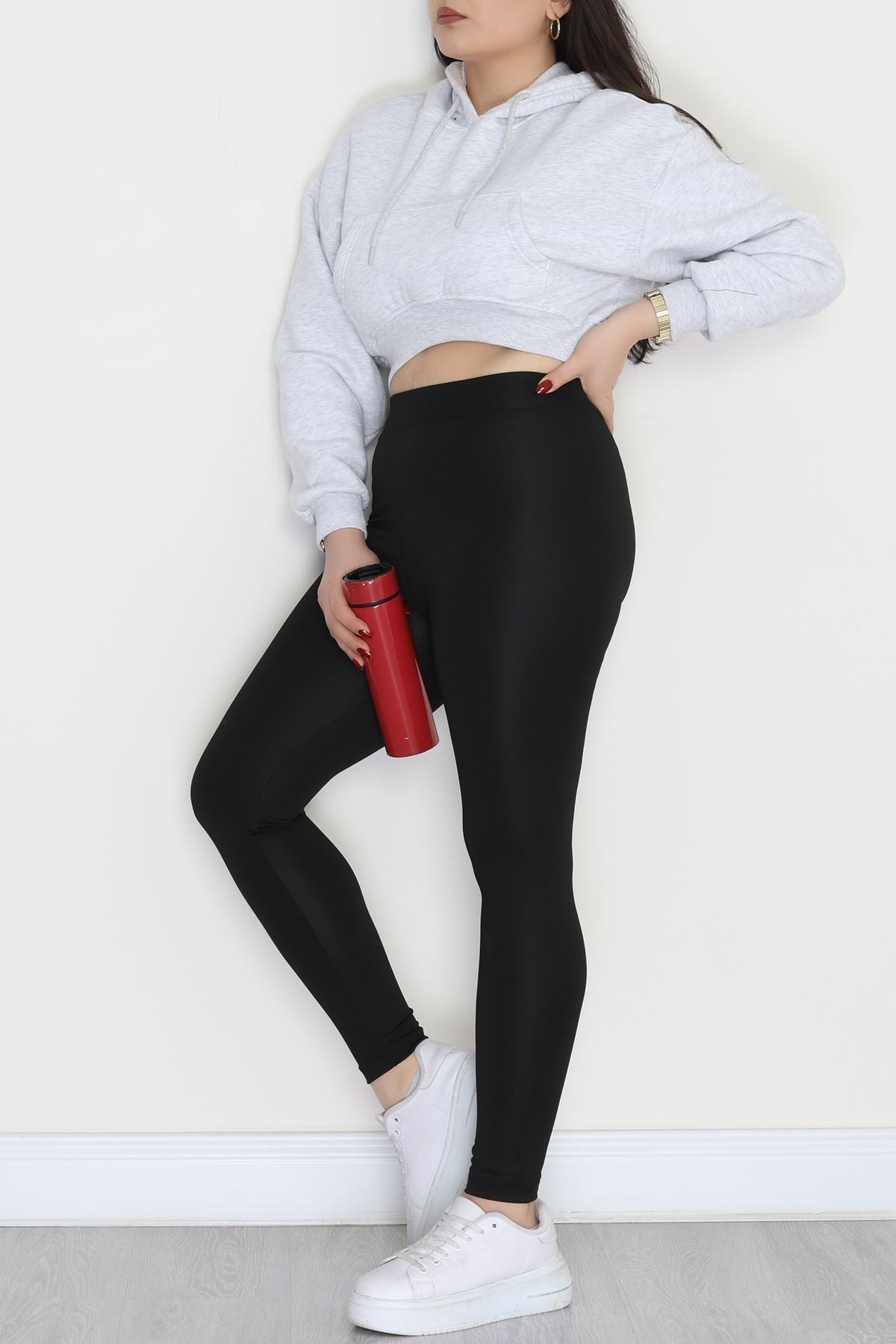 Büyük Beden Tayt Siyah - 8630.1098.