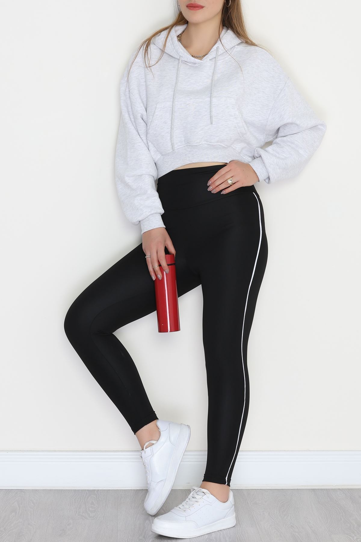 Dalgıç Biyeli Tayt Siyah - 52018.1005.