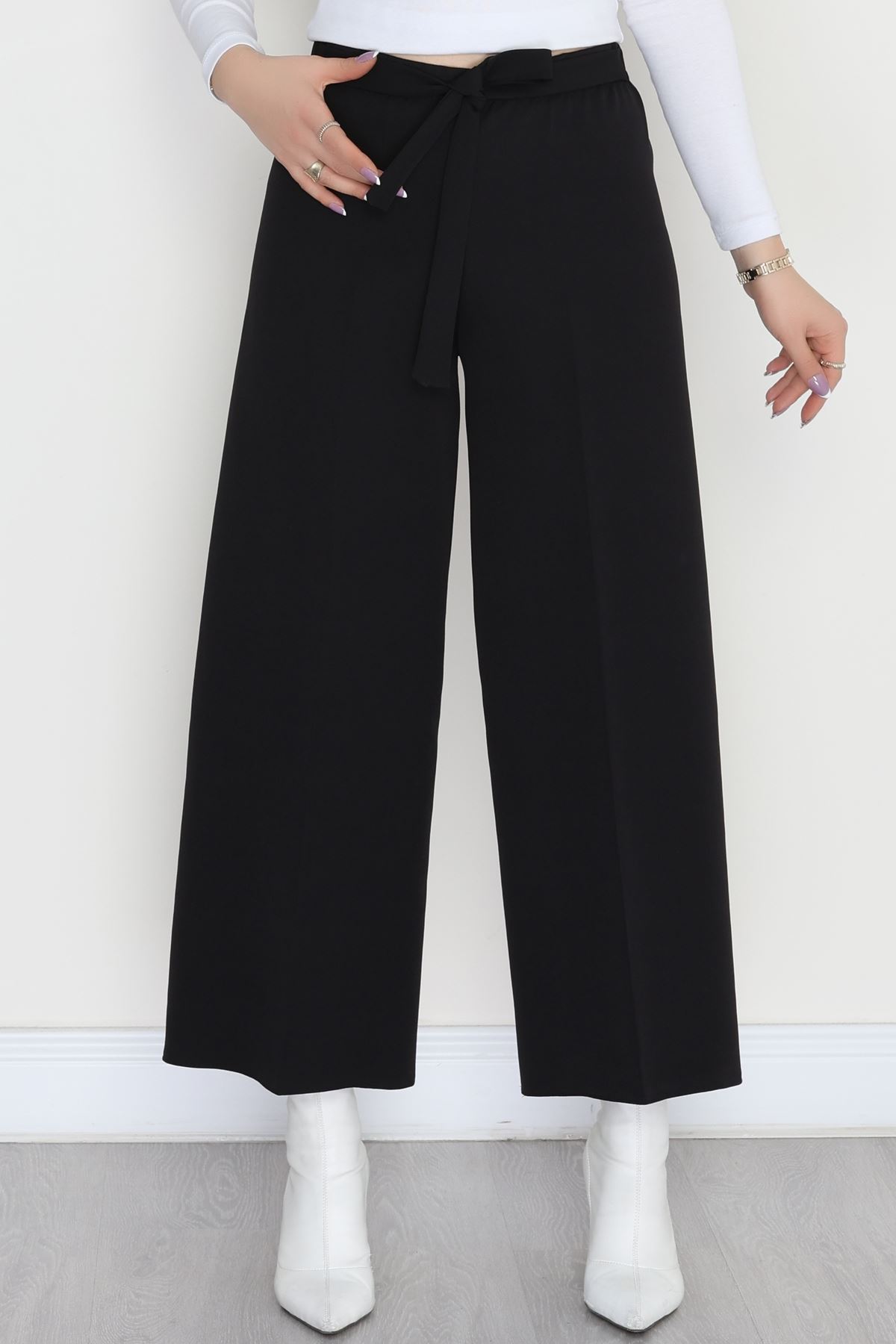 Dabıl Bol Kalıp Pantolon Siyah - 20169.1884.