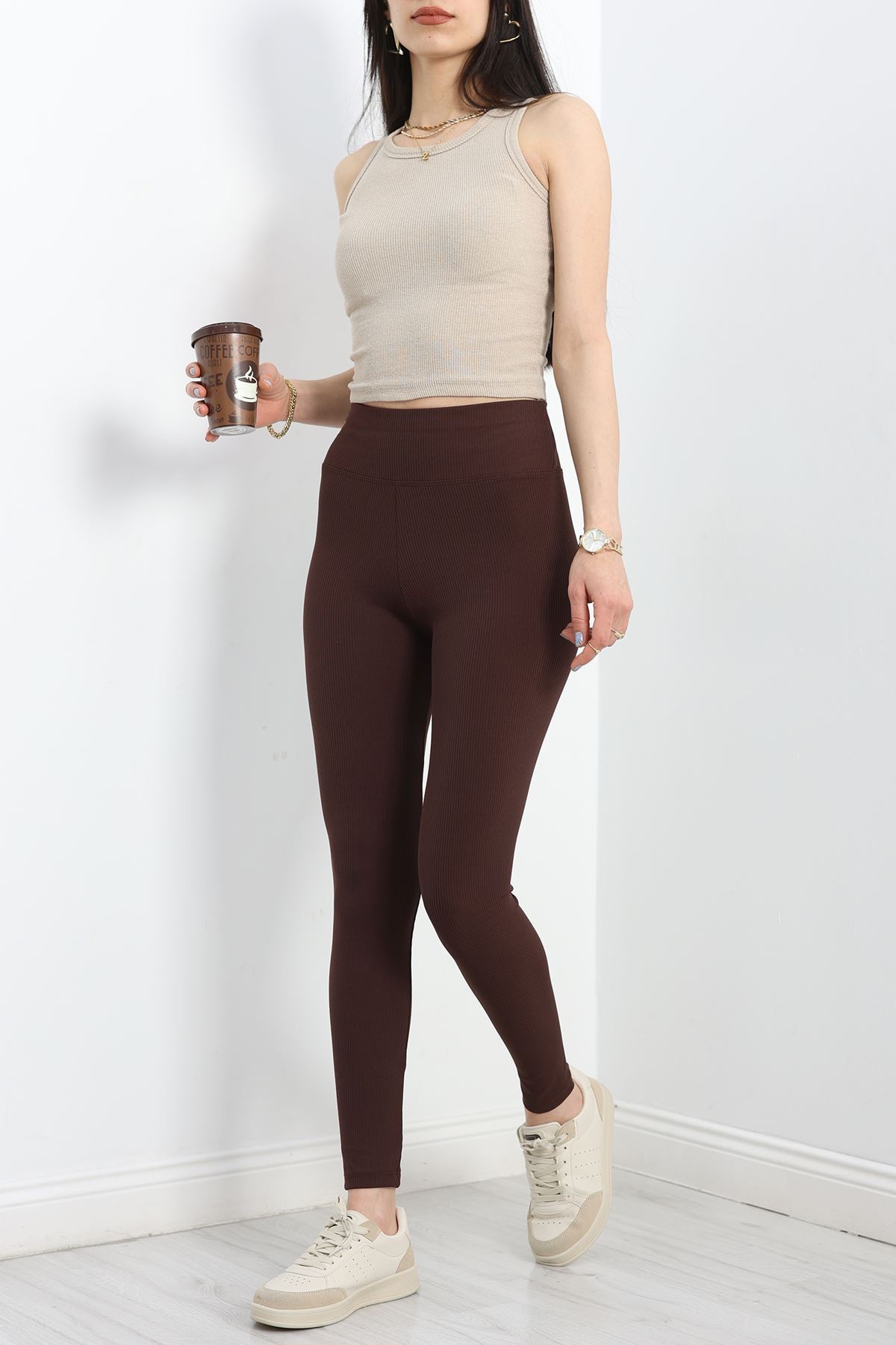 Fitilli Tayt Acıkahve - 10751.1098.