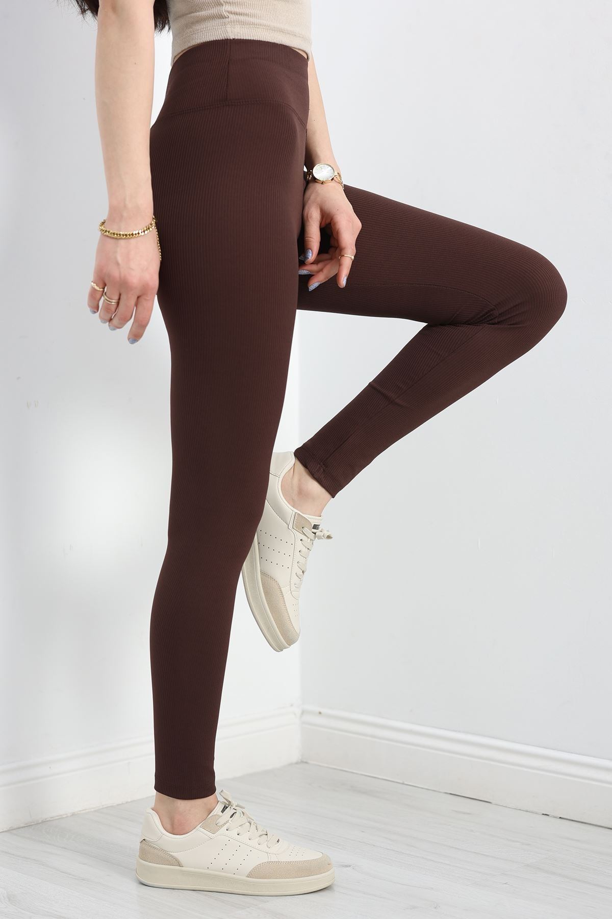 Fitilli Tayt Acıkahve - 10751.1098.